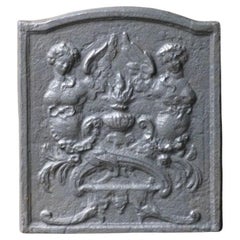 Französischer Louis XV-Stil Kaminrückwand / Aufkantung