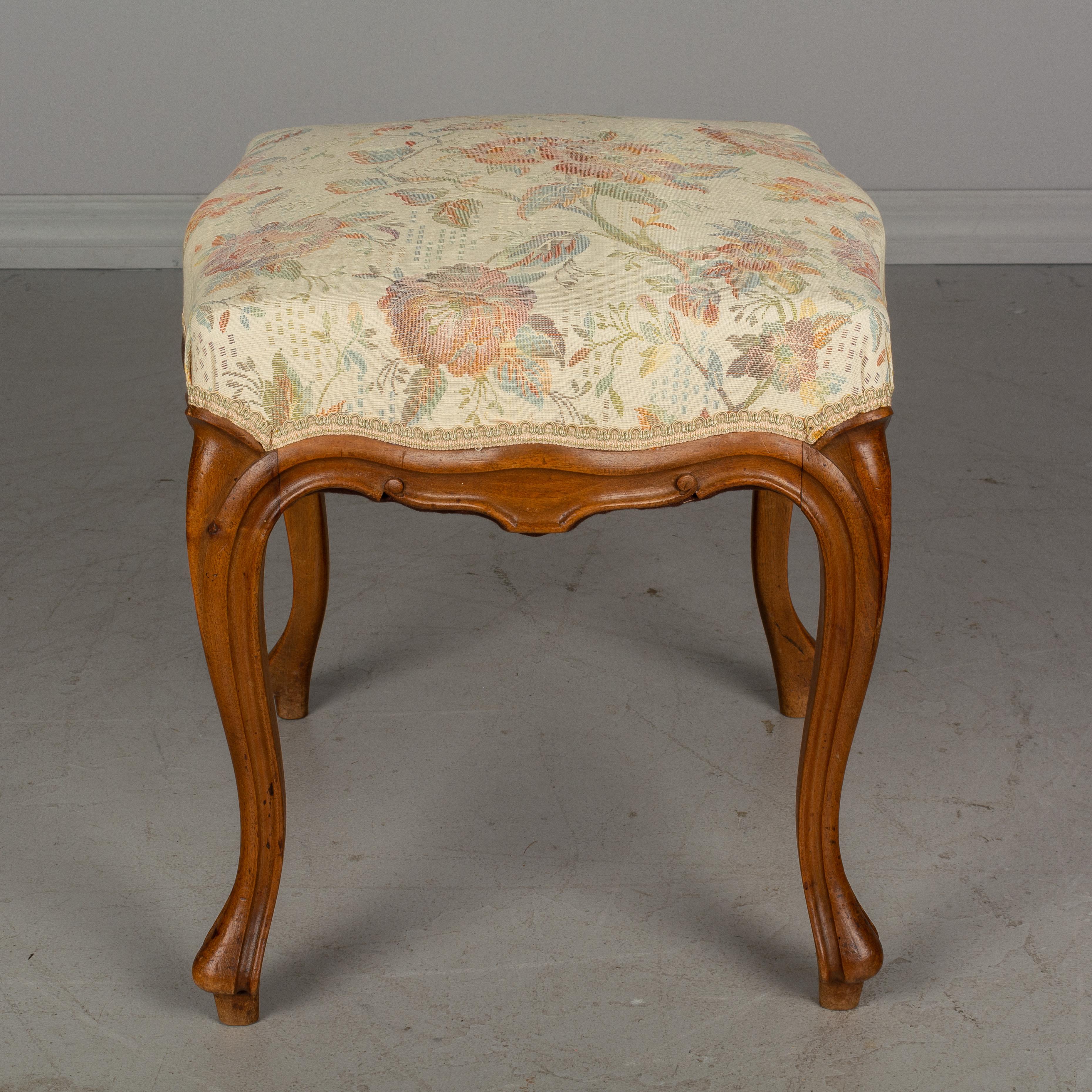 20th Century French Louis XV Style Foot Stool or Bench