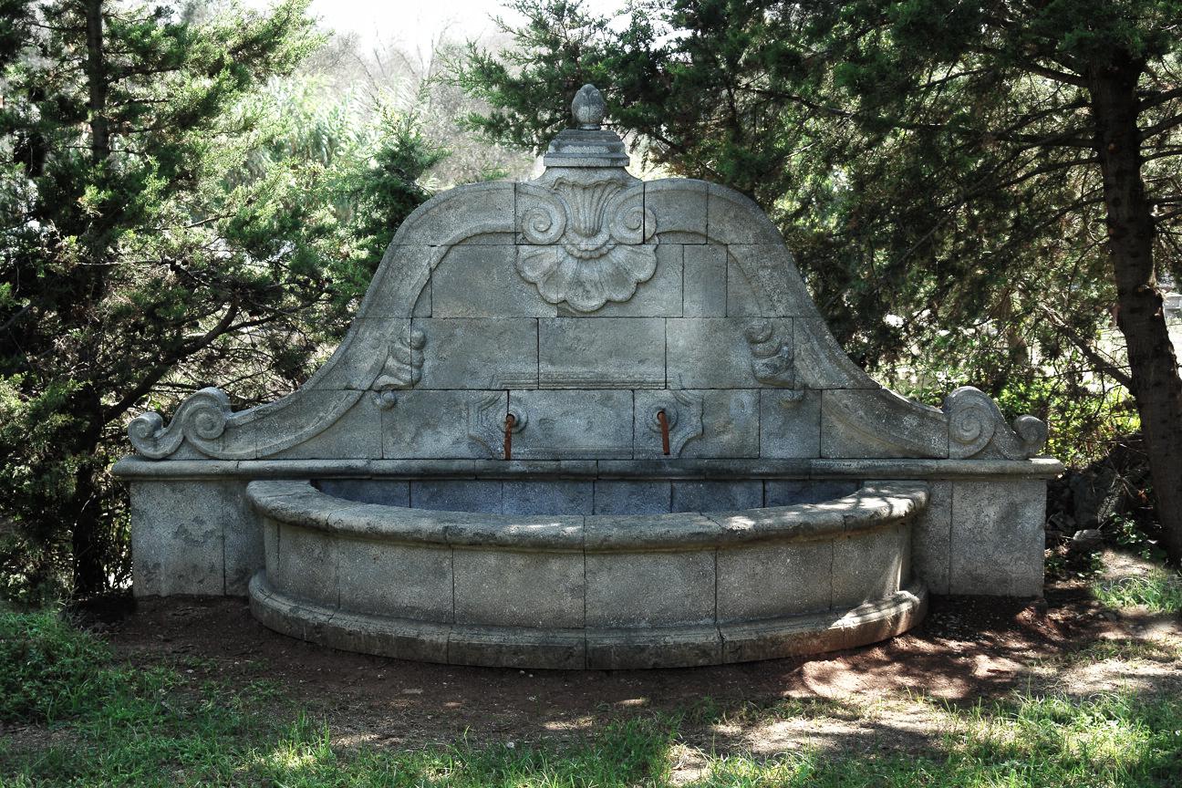 A very large French Louis XV style wall fountain, hand-carved in pure limestone with tradition. Excellent quality of art work. Shells, leaves and all sculptures handcrafted with precision and details. Ready for installation and to use as it is.
More