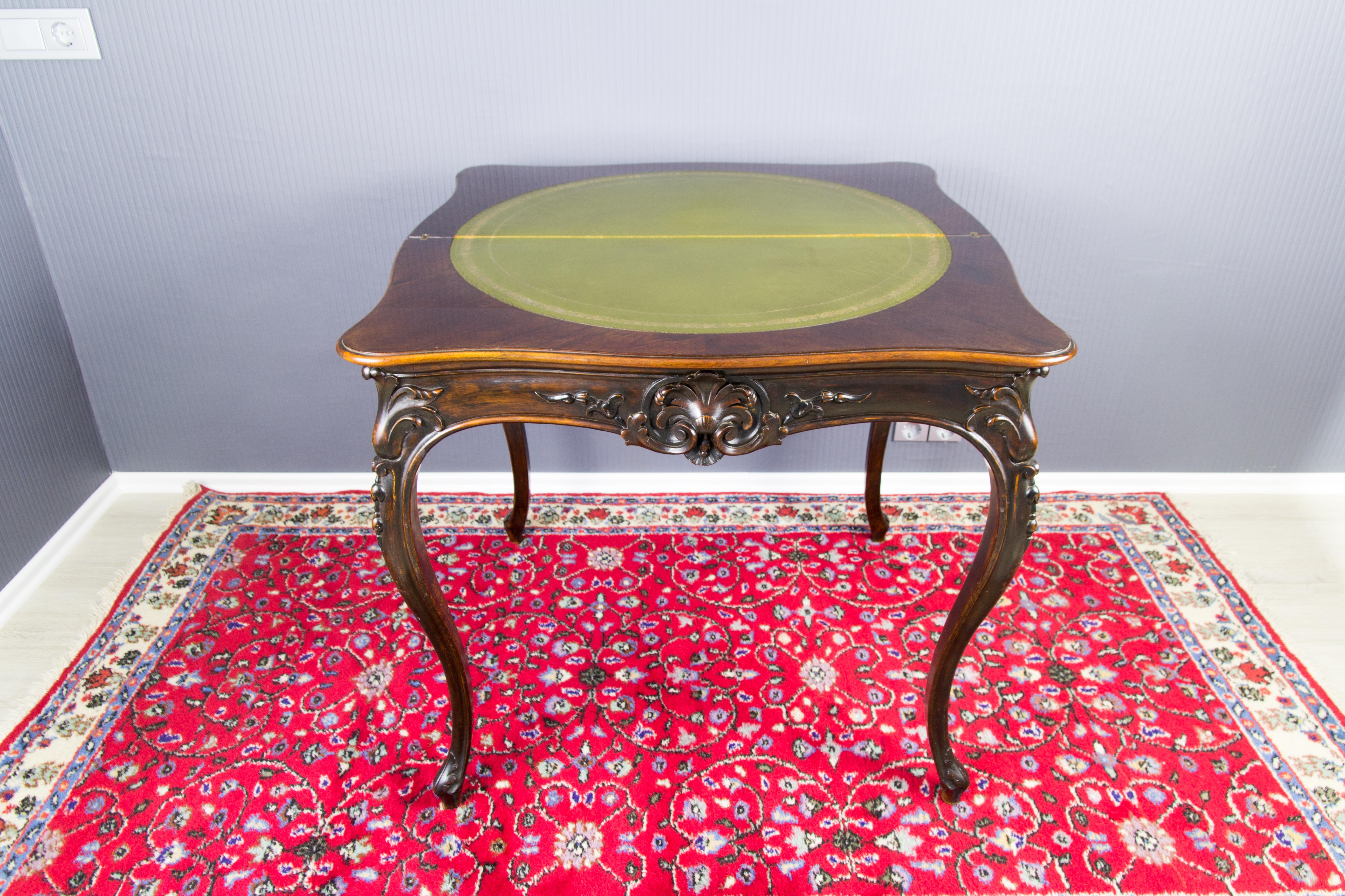 French Louis XV Style Game Table For Sale 4