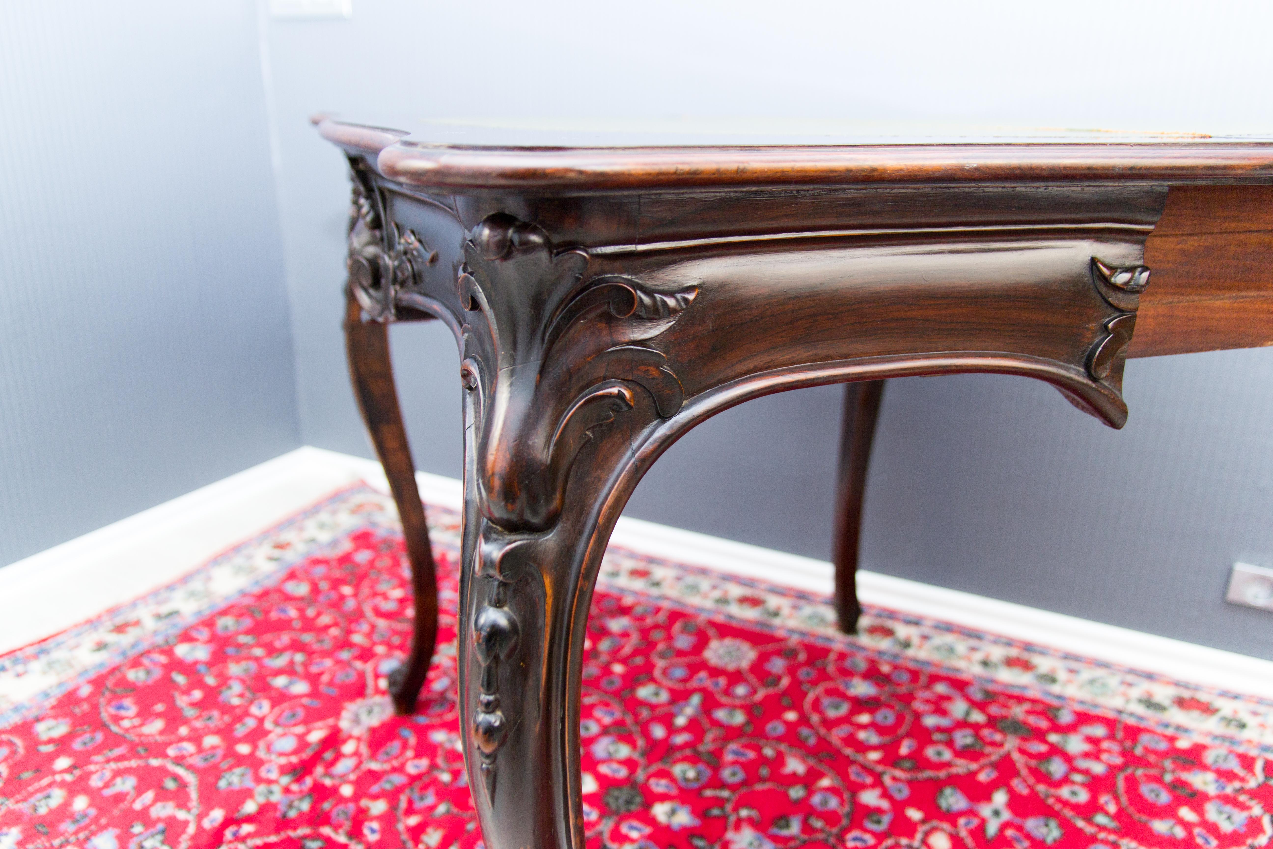 French Louis XV Style Game Table For Sale 8
