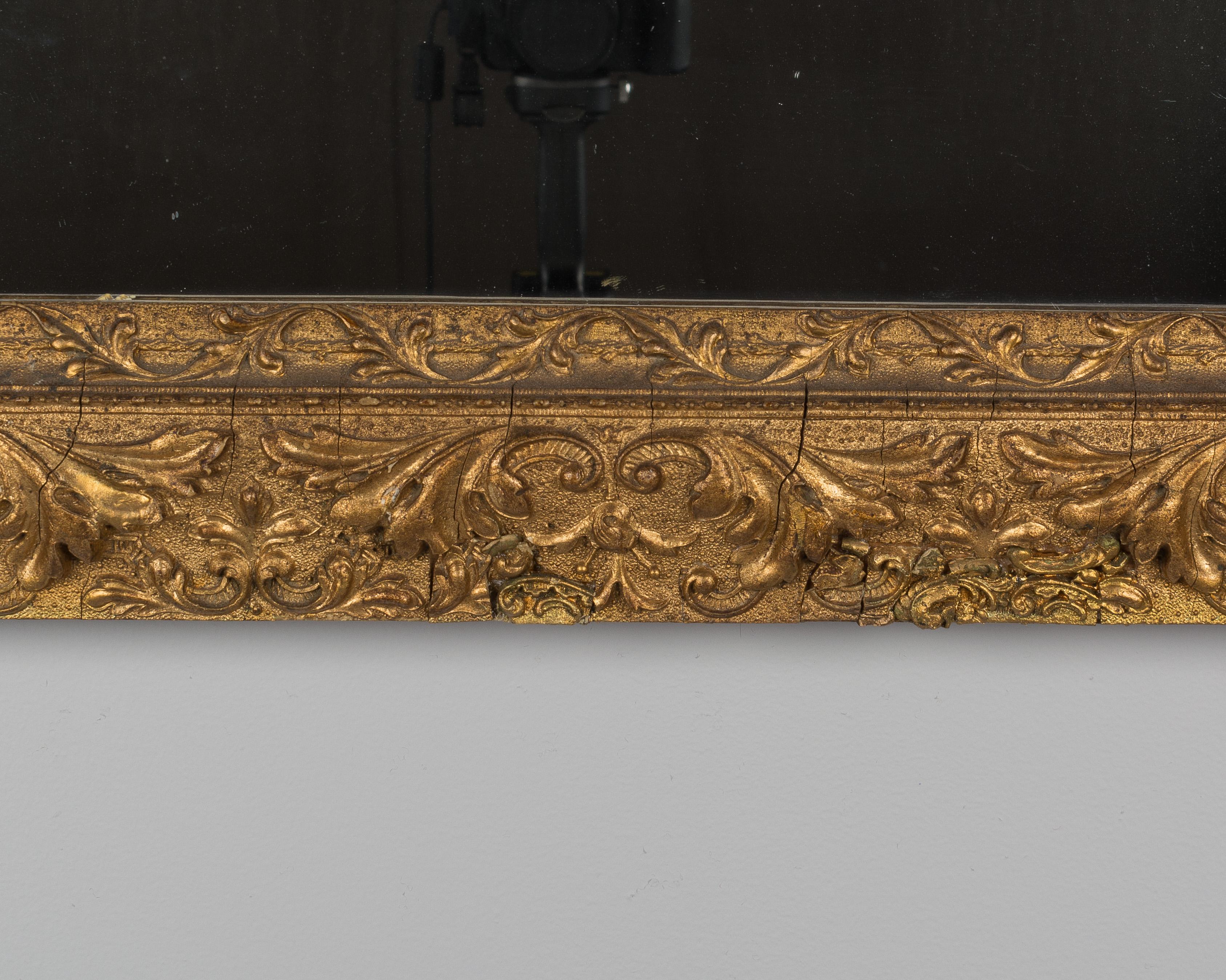20th Century French Louis XV Style Gilded Mirror