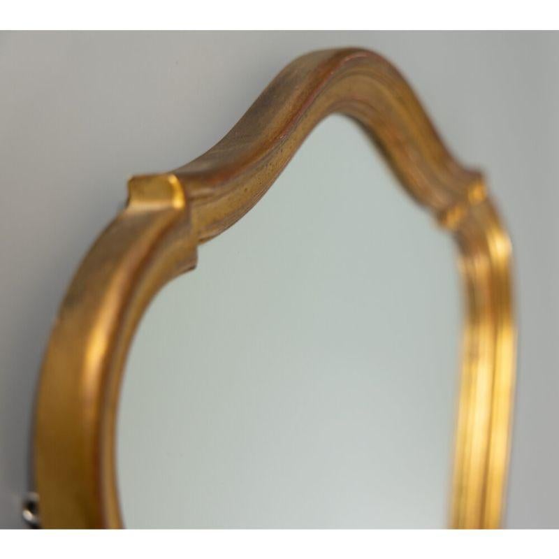 French Louis XV Style Giltwood Mirror 1