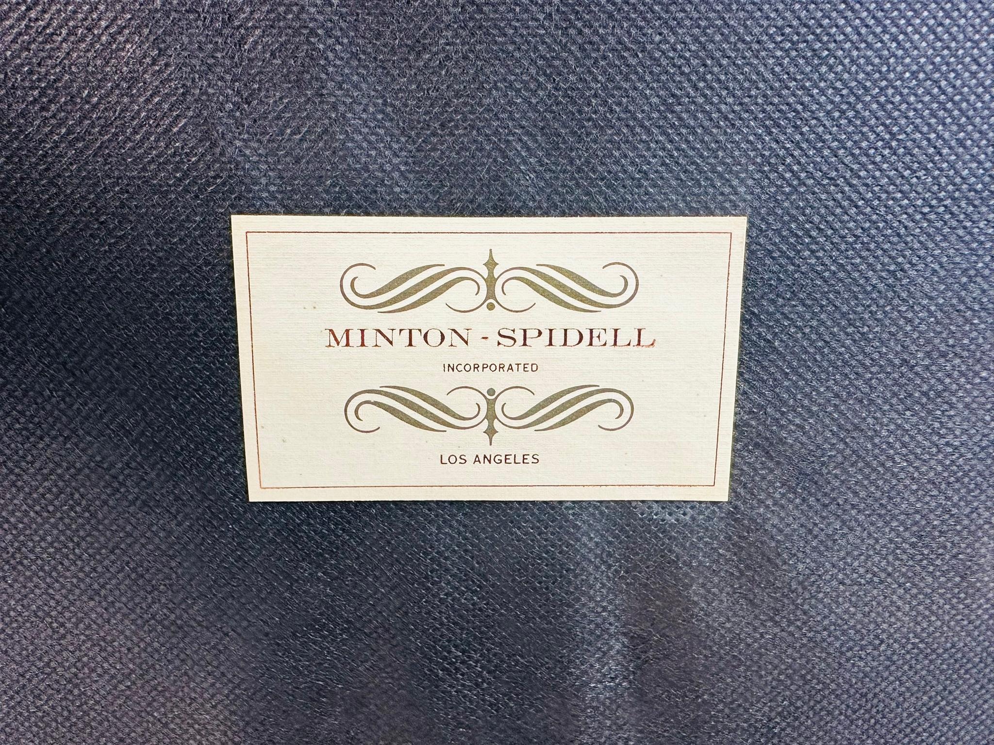 French Louis XV Style Lounge Chair With Suede Upholstery by Minton - Spidell For Sale 12