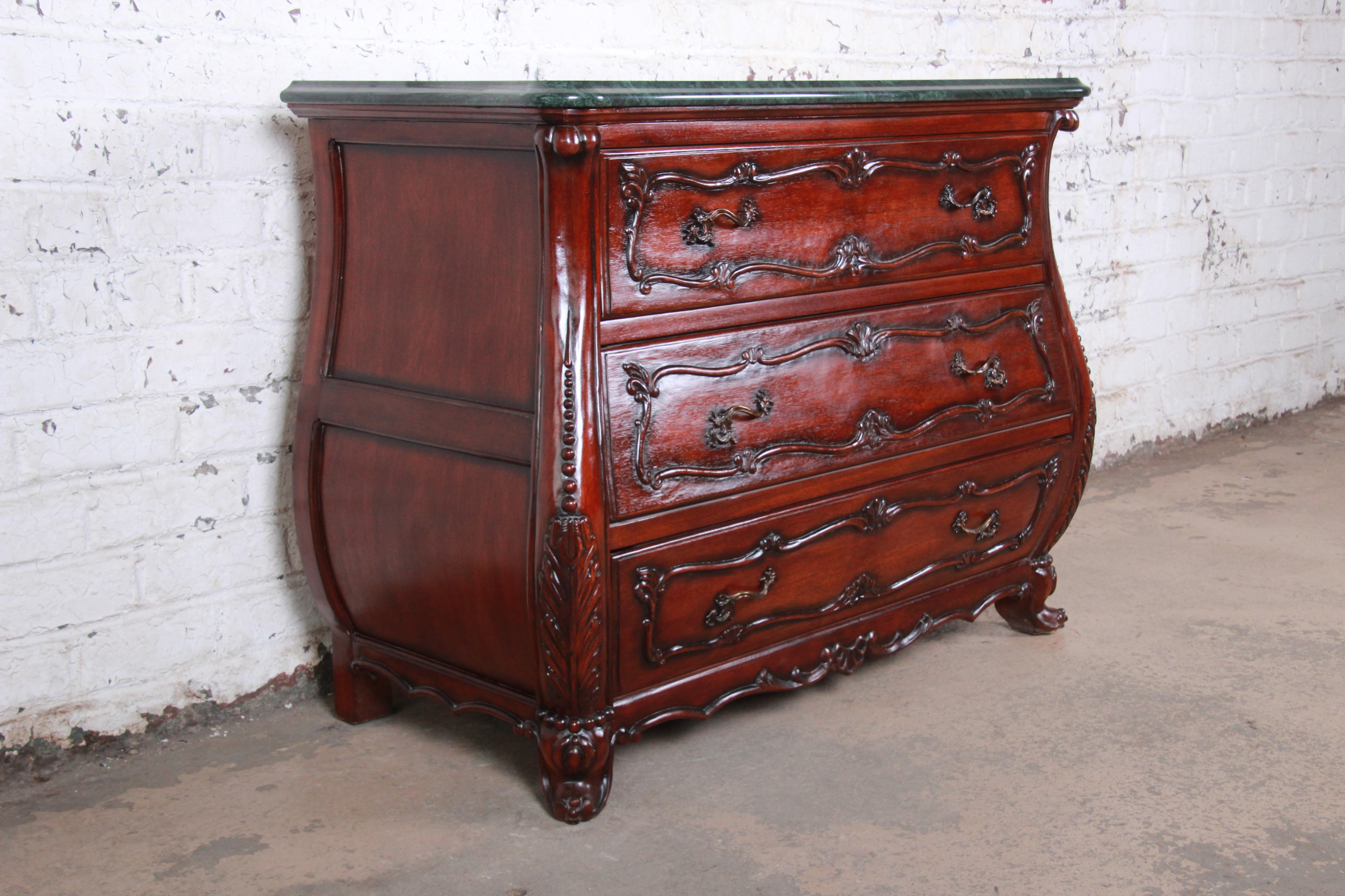 bombay chests with marble top