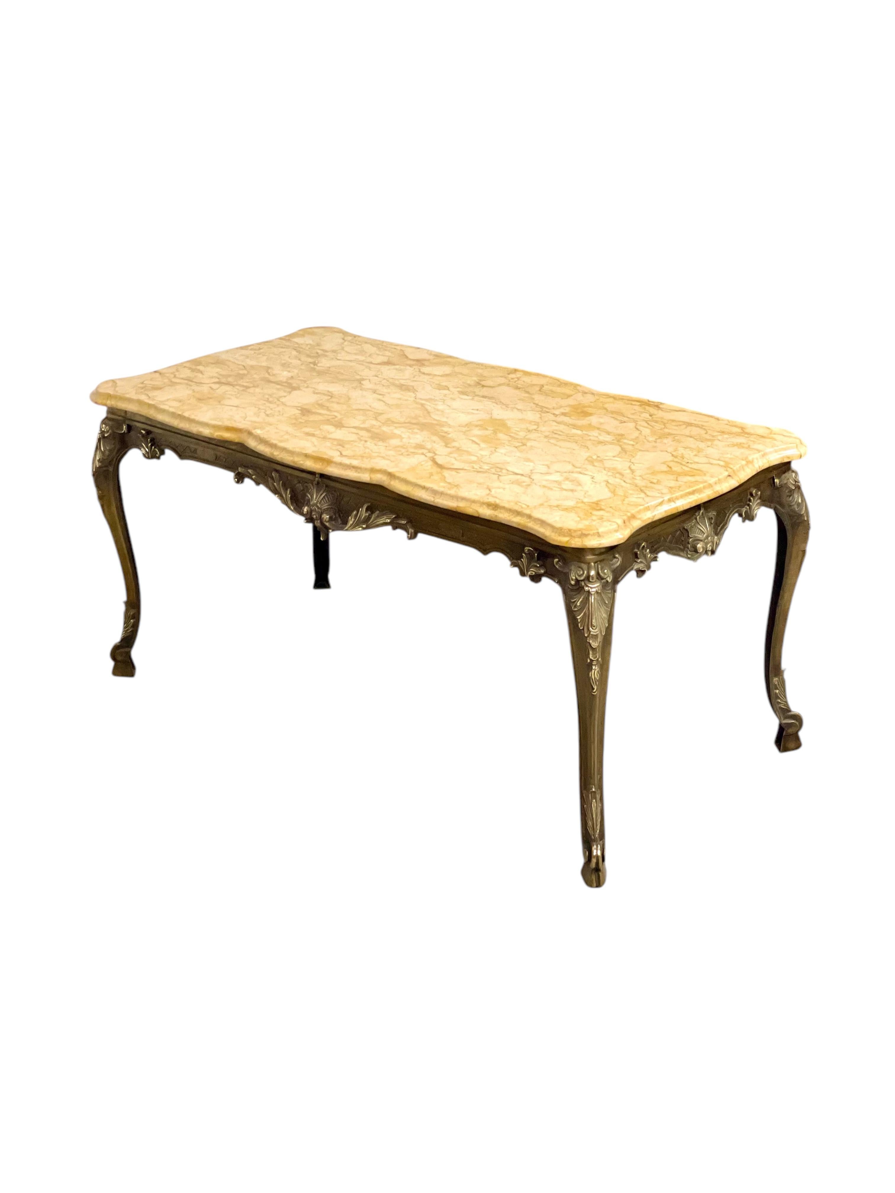 French Louis XV Style Coffee Table 20th Century For Sale 6