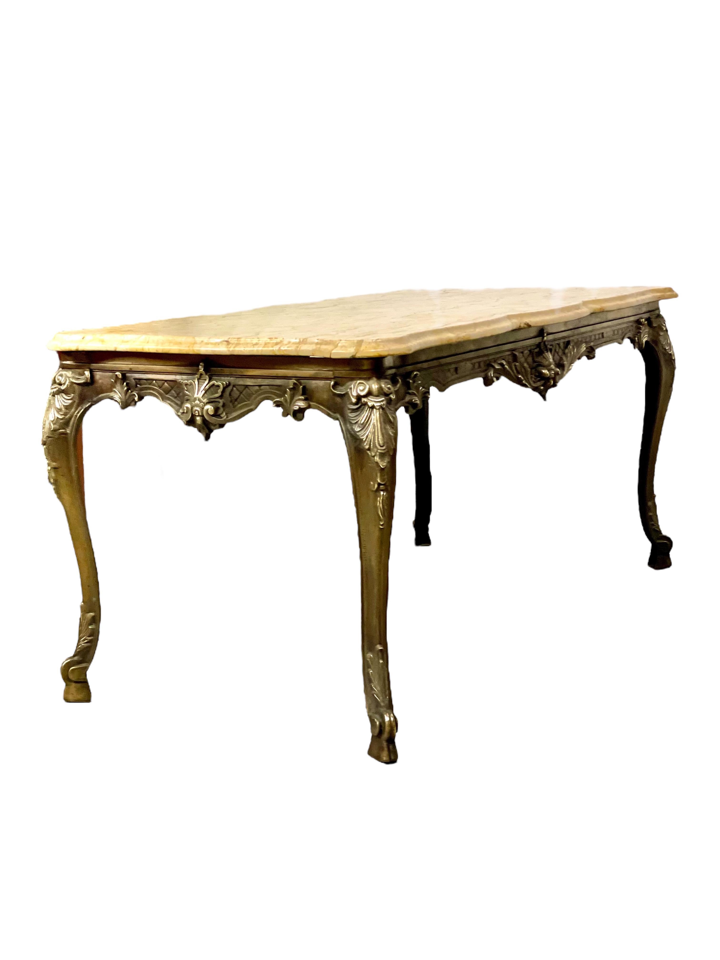 French Louis XV Style Coffee Table 20th Century For Sale 1