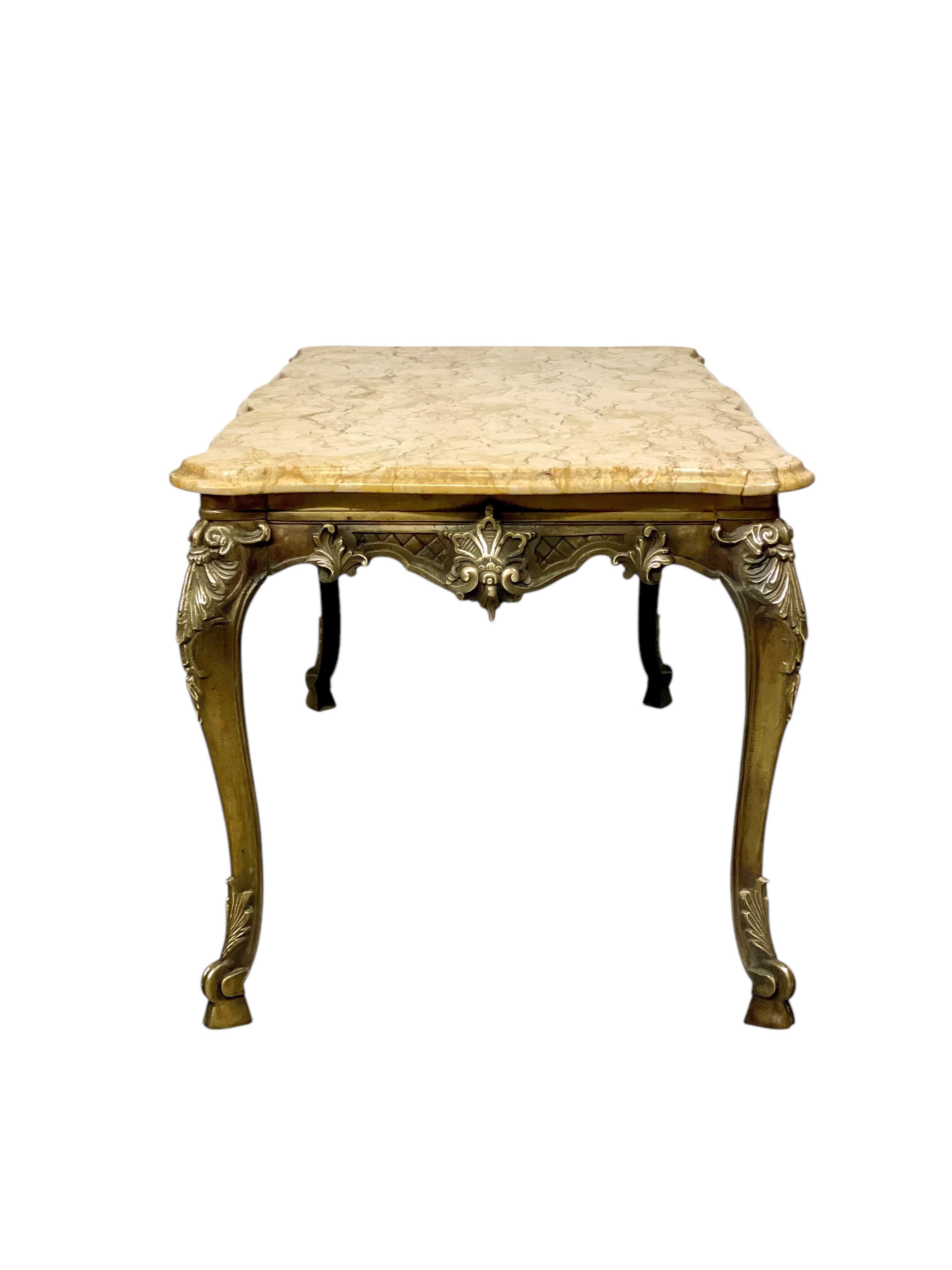 French Louis XV Style Coffee Table 20th Century For Sale 3