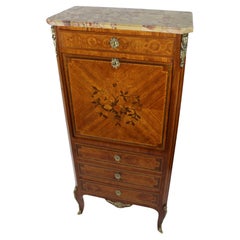 Escritoire française de style Louis XV, circa 1880