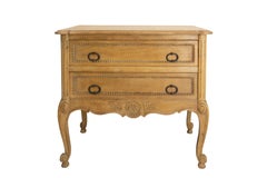 French Louis XV Style Oak Commode Chest of Drawers, circa 1940