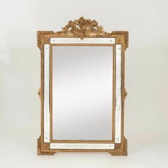 French Louis XV Style Parclose Mirror