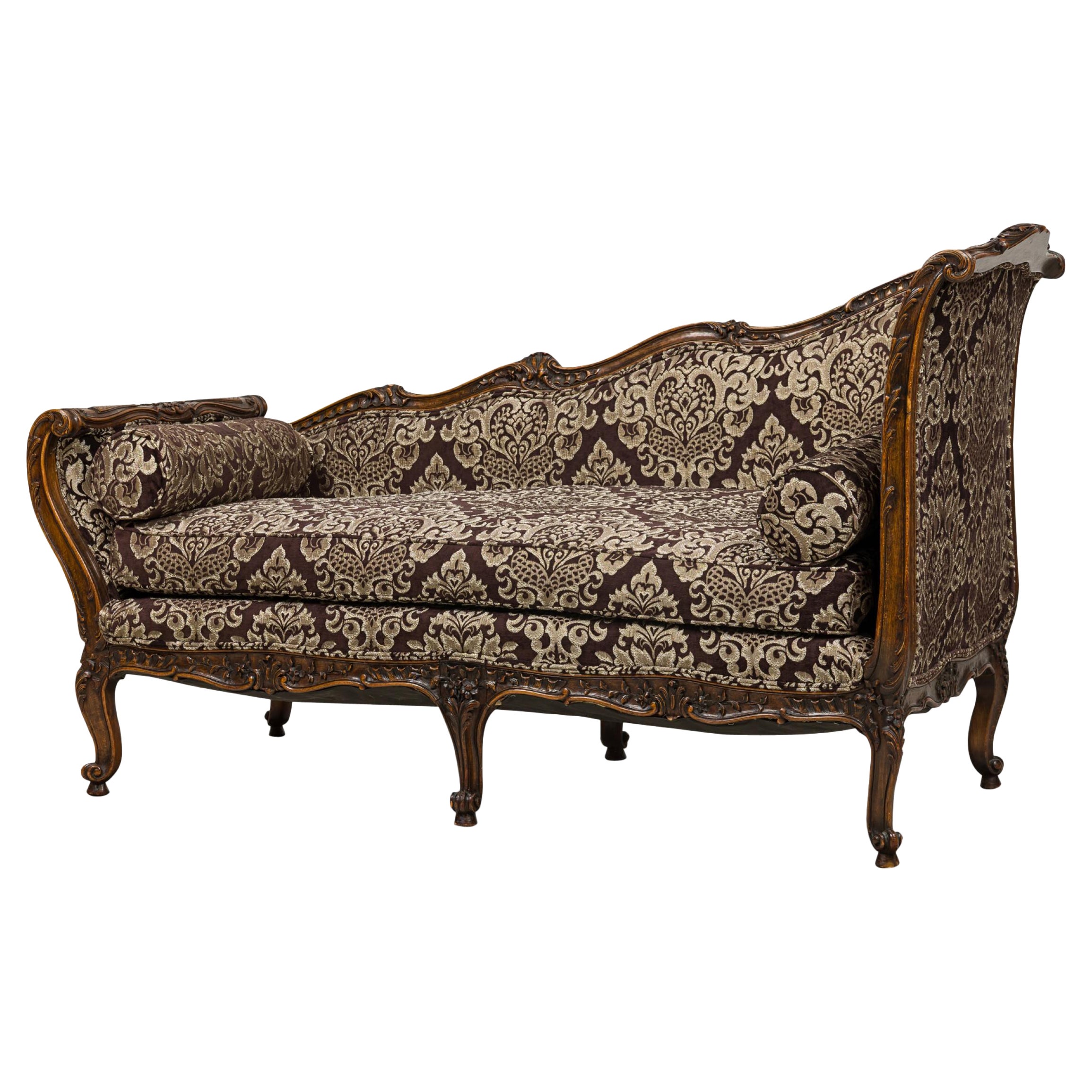 Französisch Louis XV Stil Recamier im Angebot