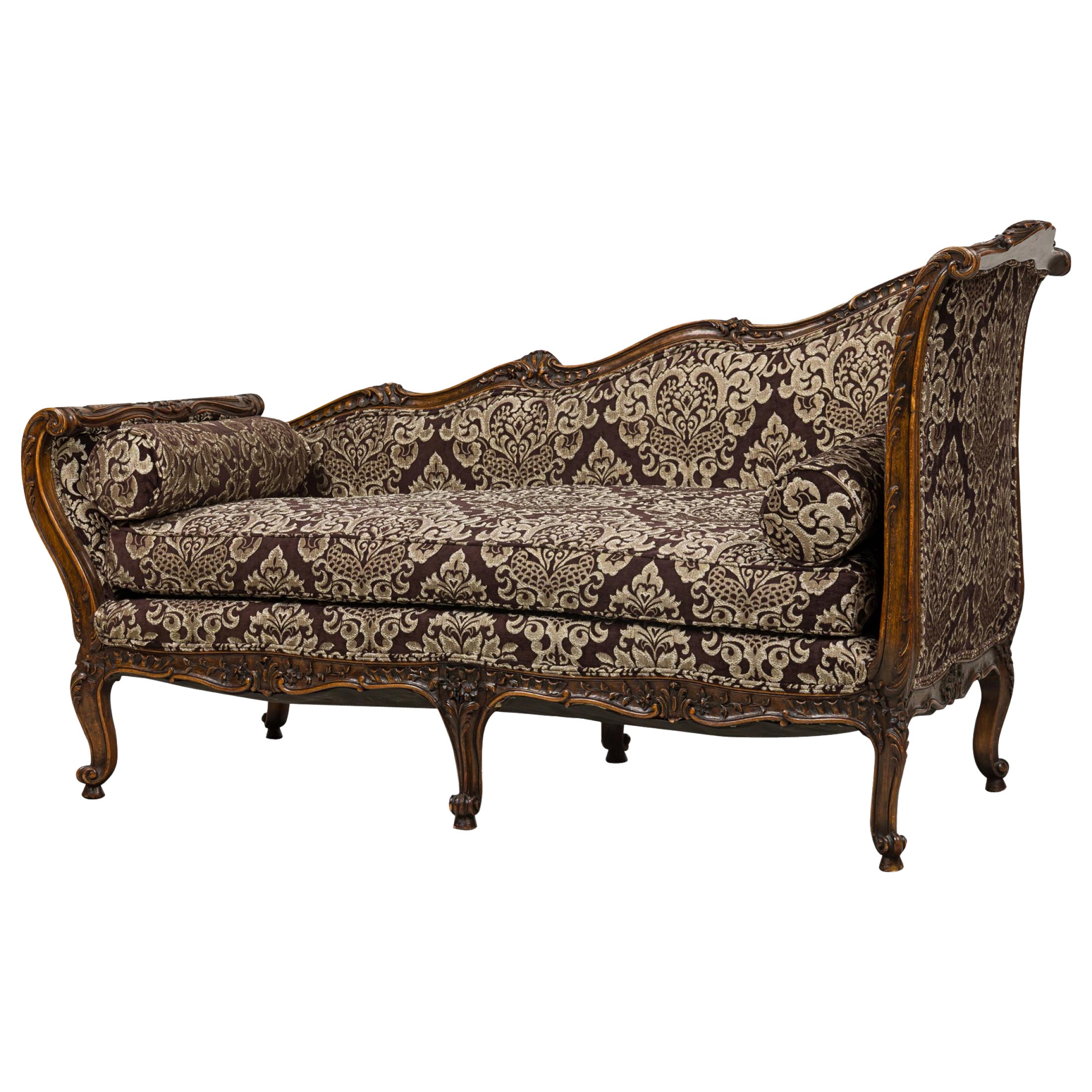 French Louis XV Style Recamier For Sale