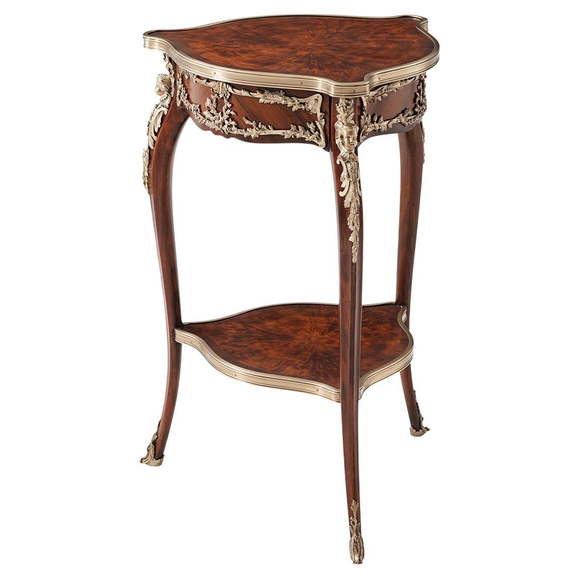 French Louis XV Style Side Table