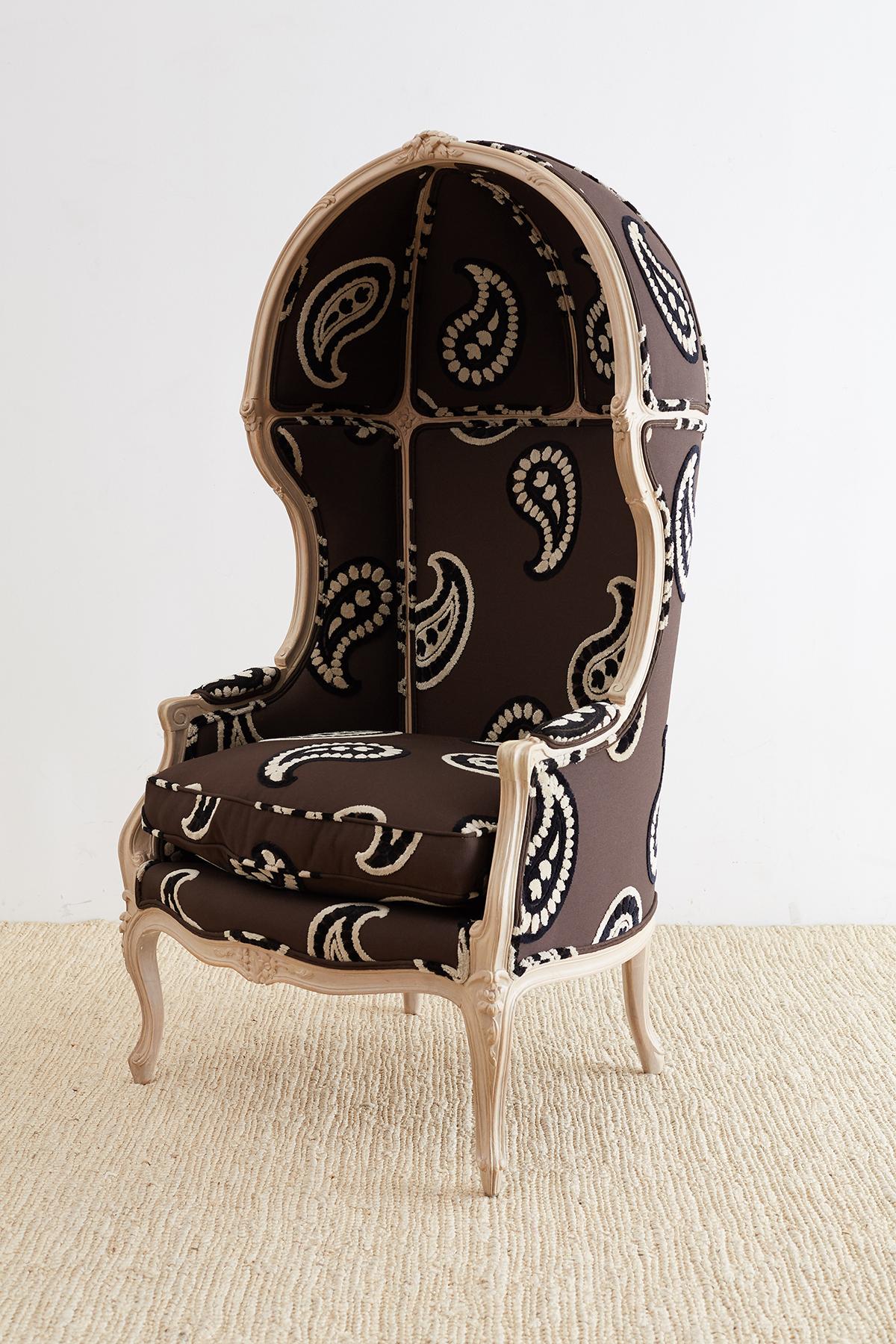 french canopy chair