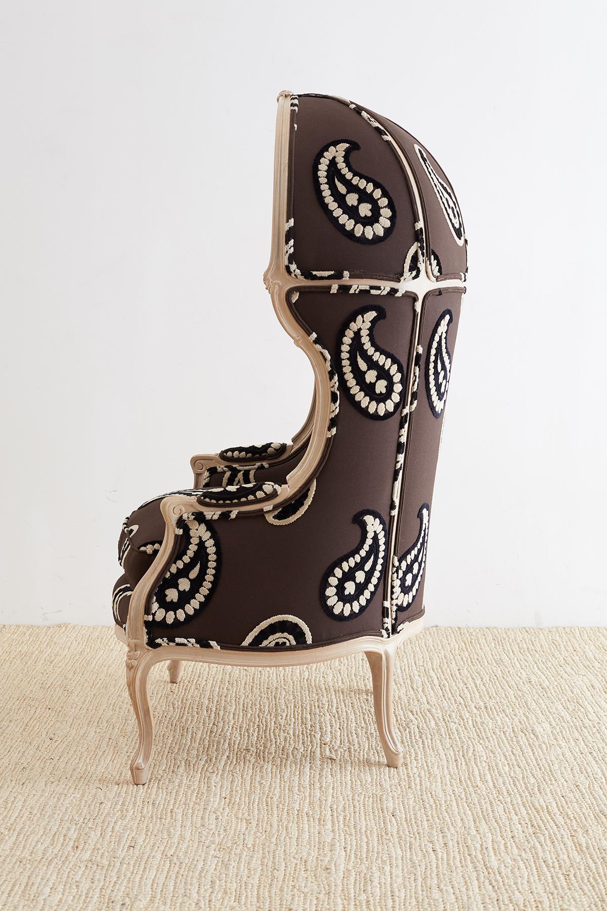 reupholstered lpuis xv chair