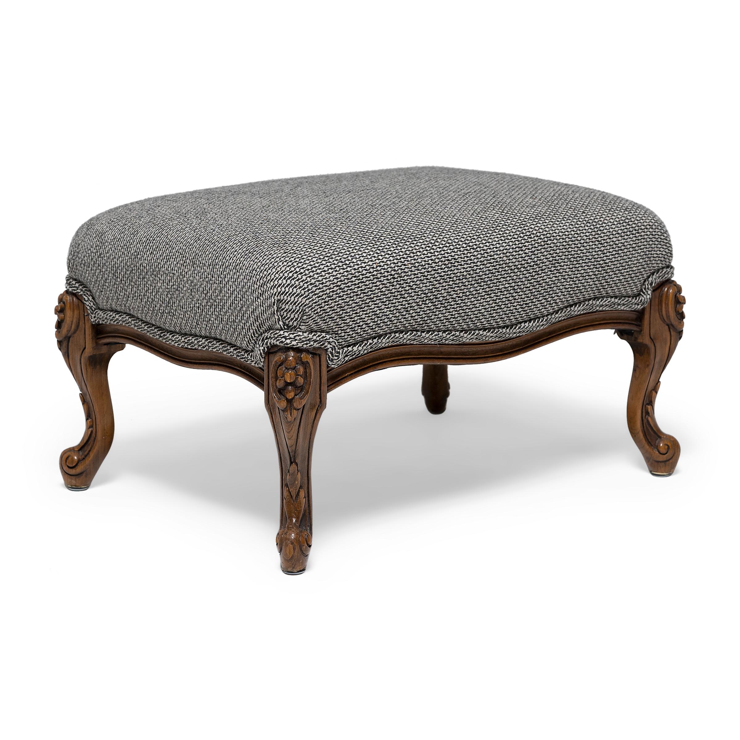 french style footstool