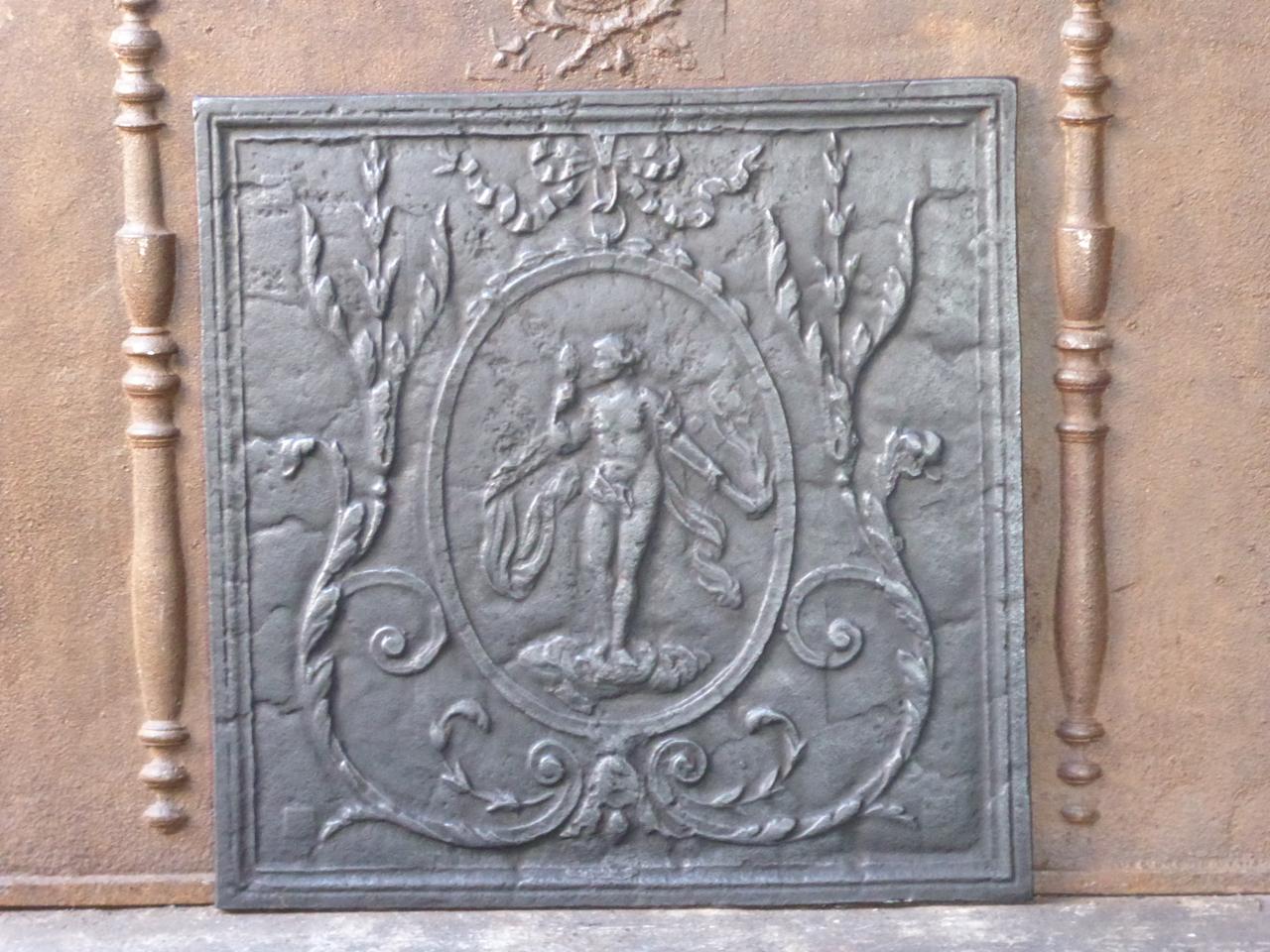 French Louis XV style fireback with the goddess Venus. Goddess of love, beauty and fertility.







 