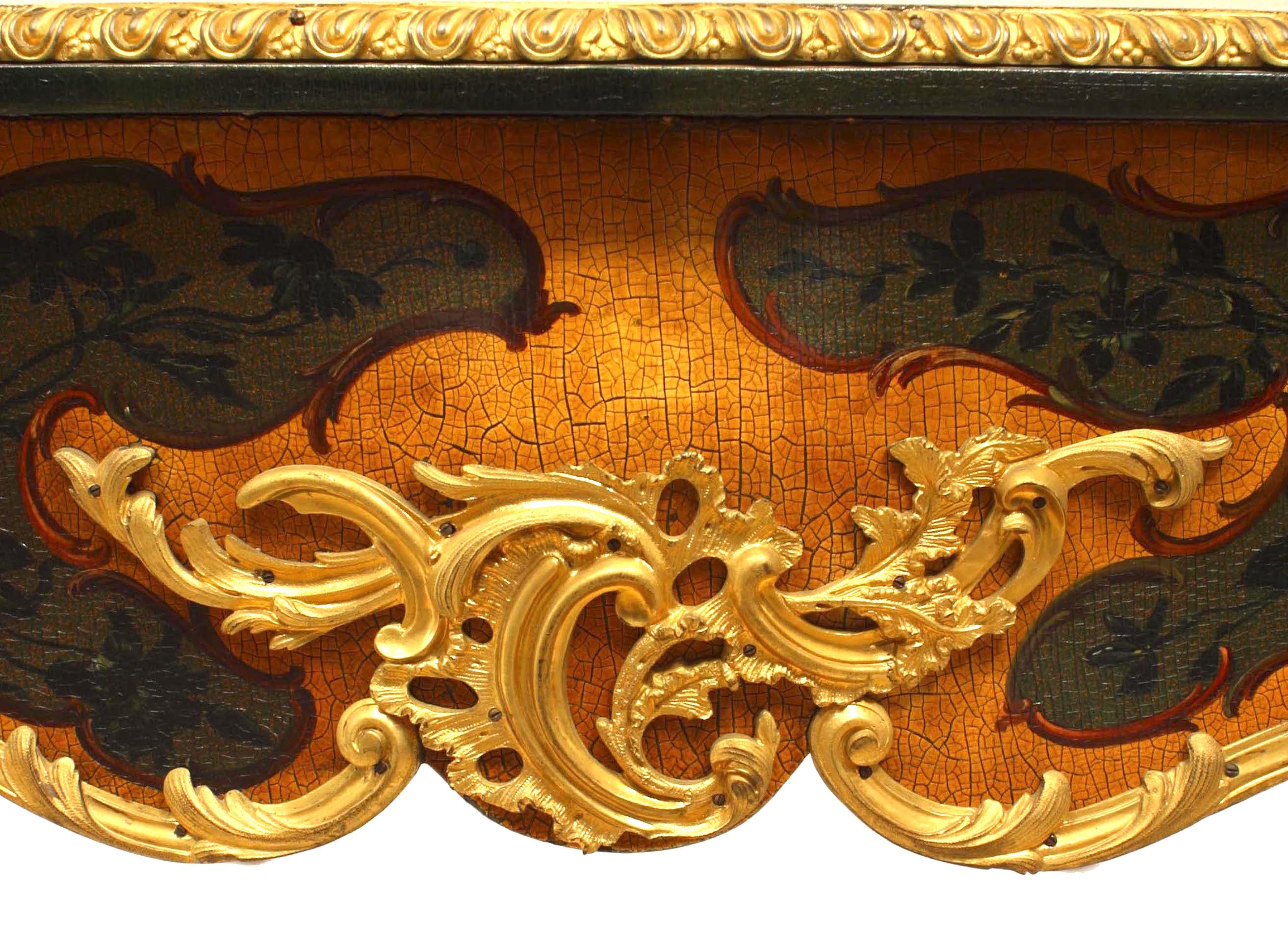 Verne Martin-Schreibtisch im Louis XV.-Stil, bemalt im Angebot 1
