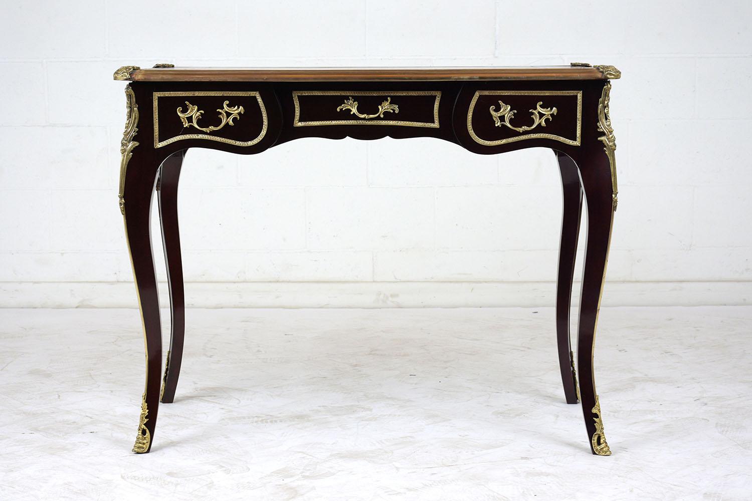 French Louis XV Style Writing Desk Early, 1900s 4