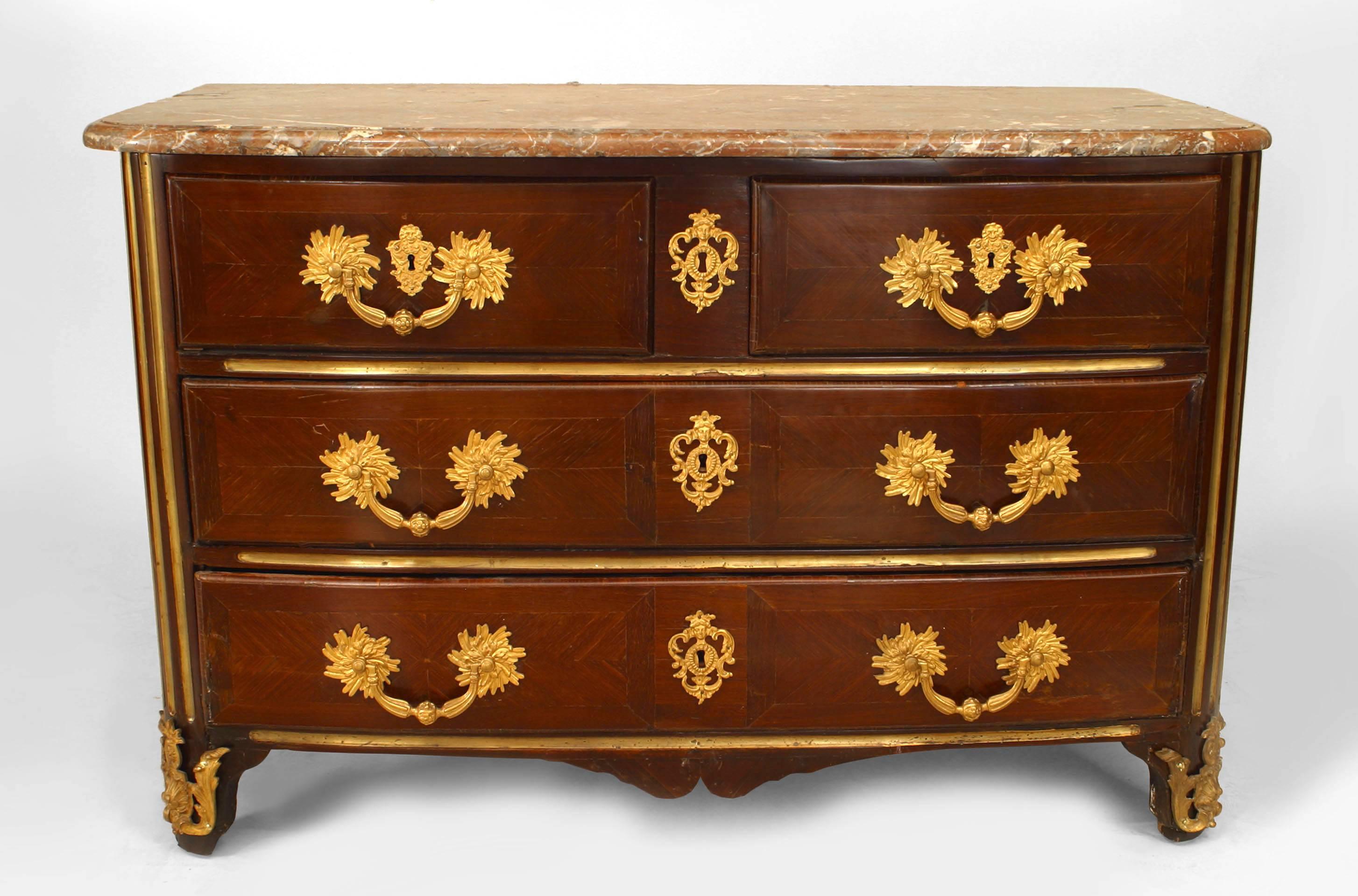 French Louis XVI Style Mahogany Chest In Good Condition For Sale In New York, NY
