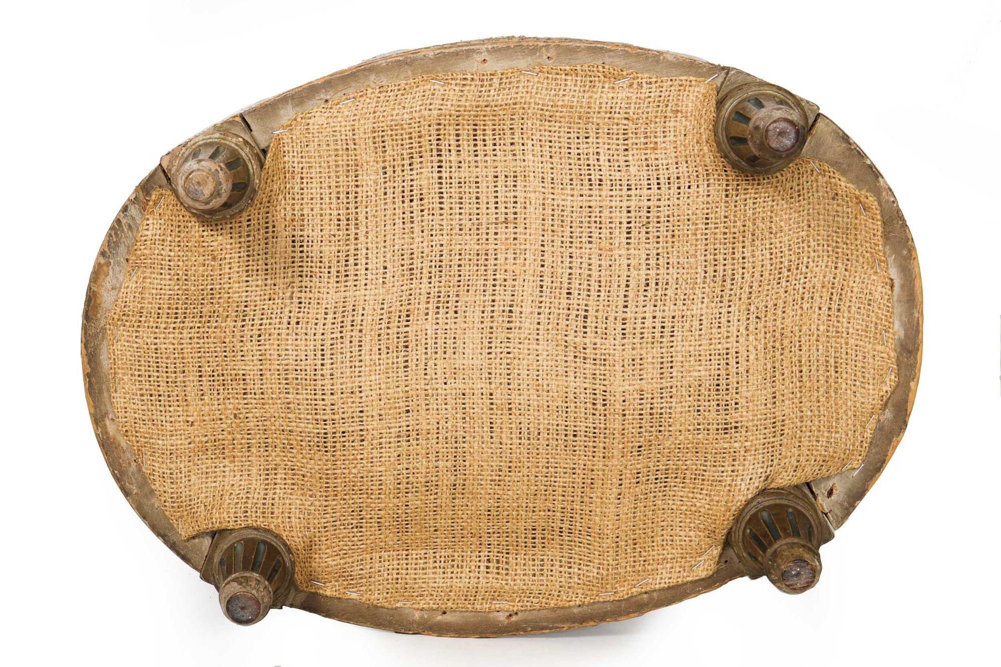 Reposapiés Francés Antiguo Luis XVI, Siglo XVIII 2
