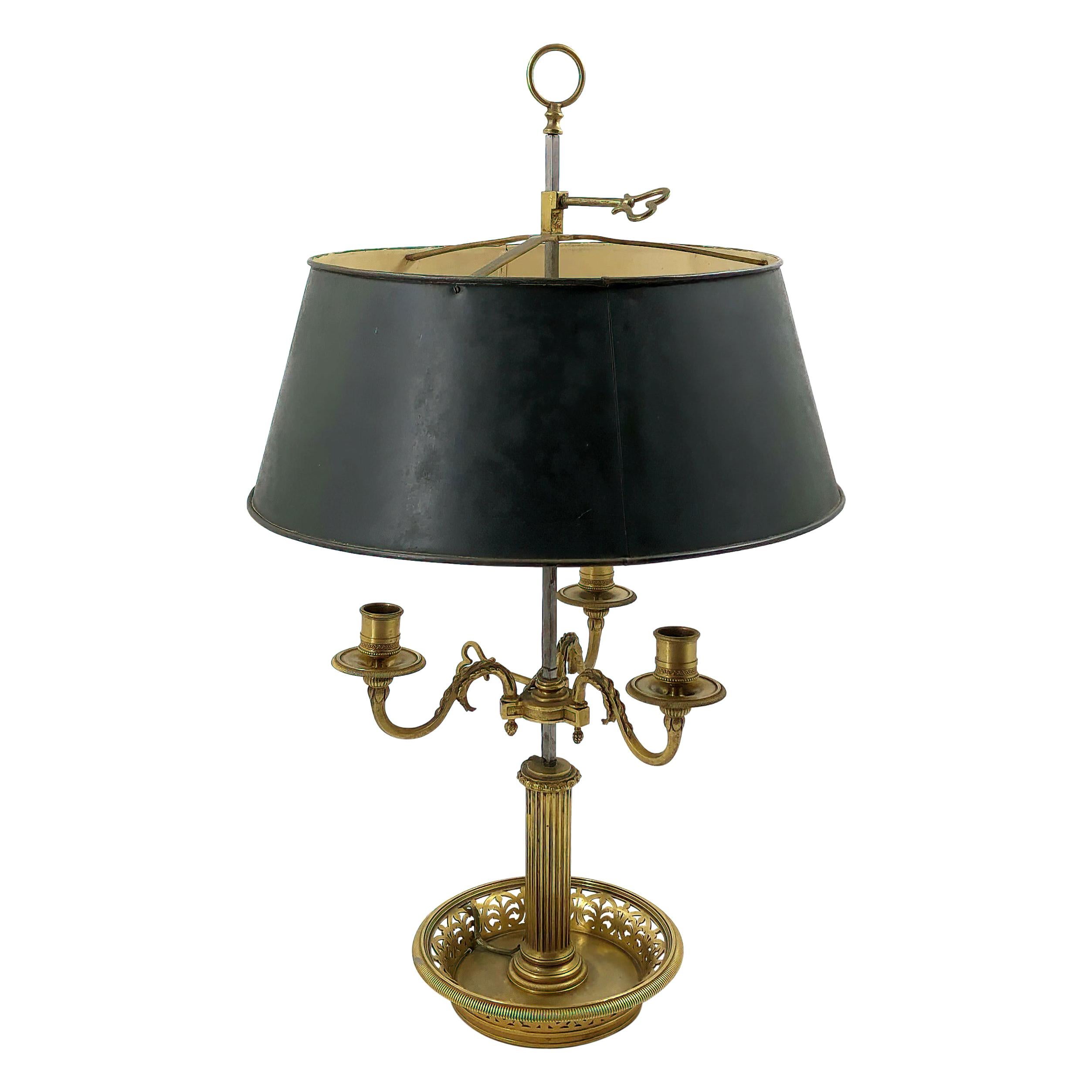 Lampe bouillotte française Louis XVI en vente