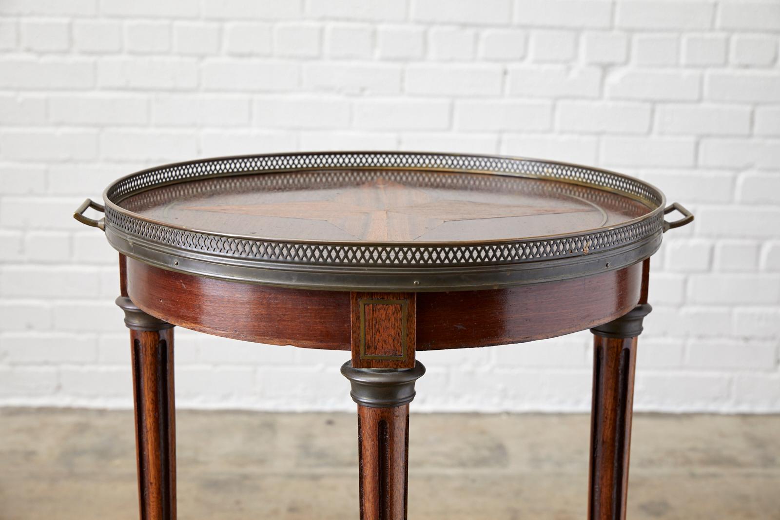 French Louis XVI Bouillotte or Drinks Table 5