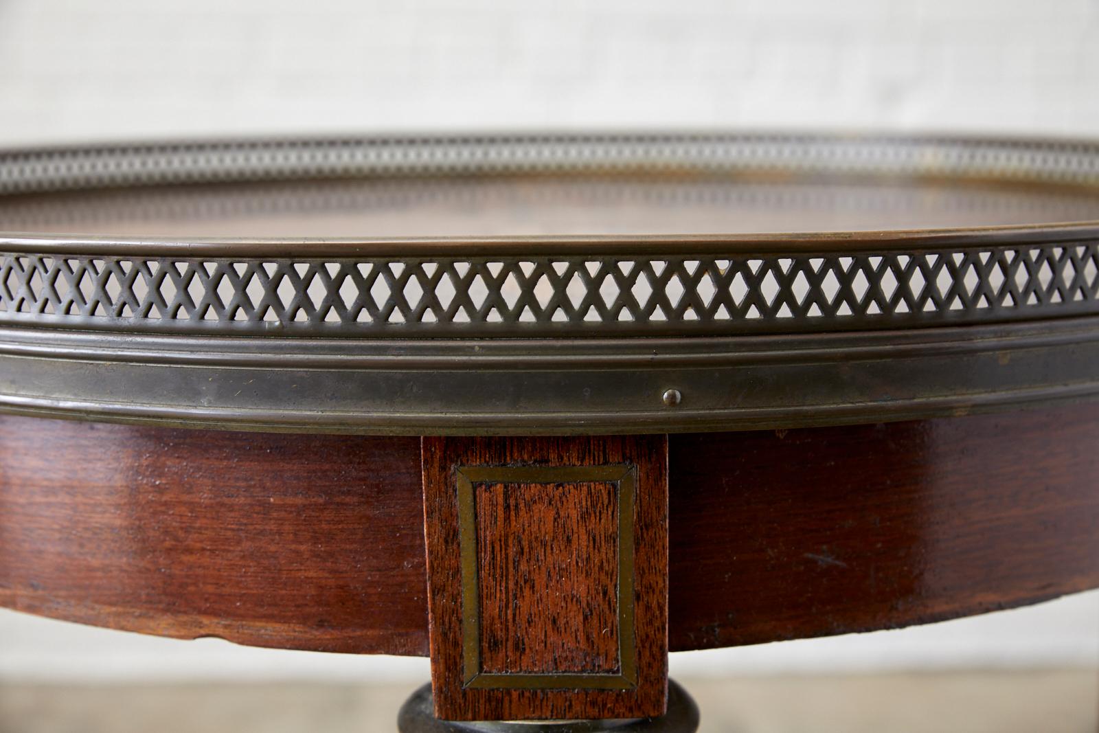 French Louis XVI Bouillotte or Drinks Table 7