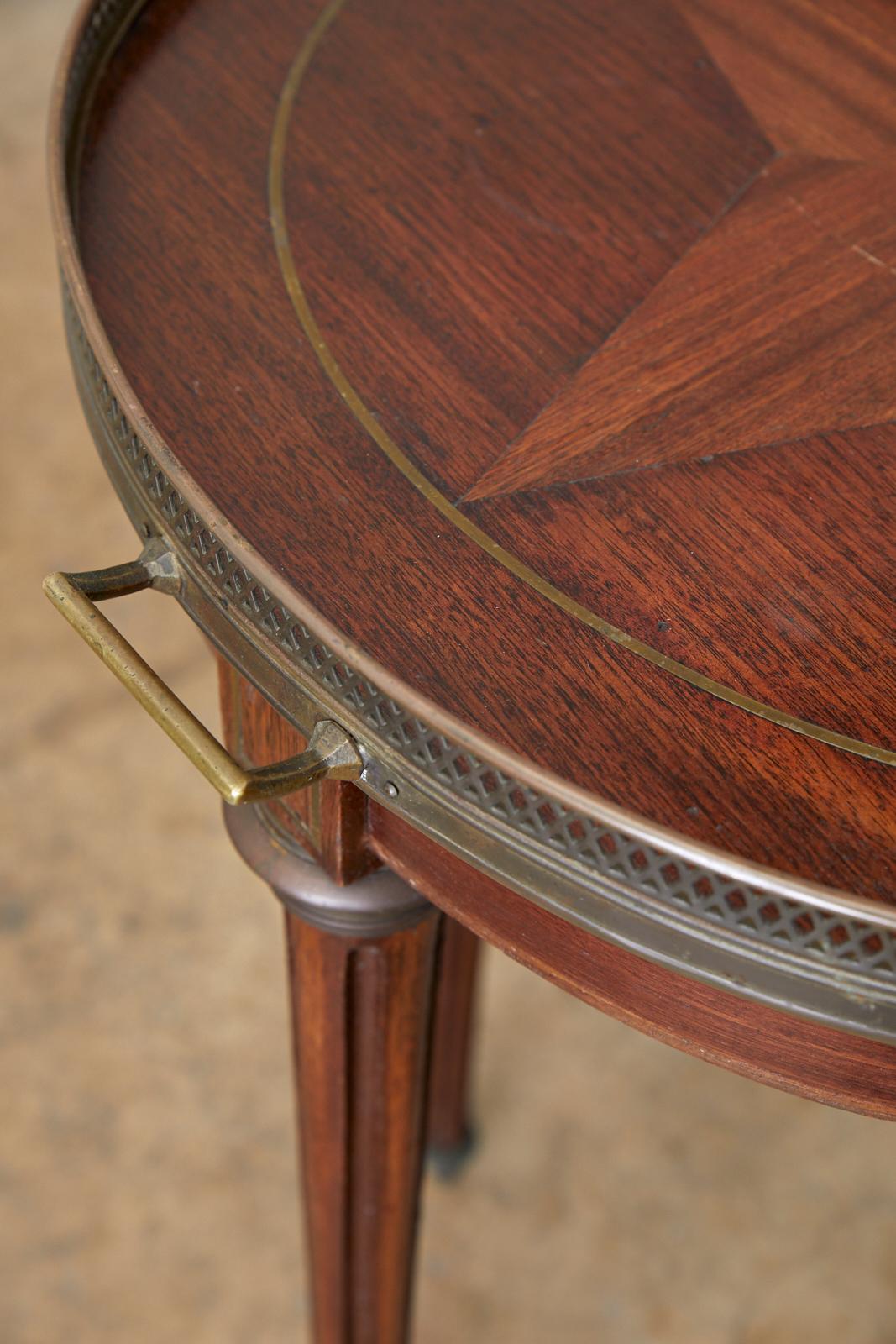 French Louis XVI Bouillotte or Drinks Table 8