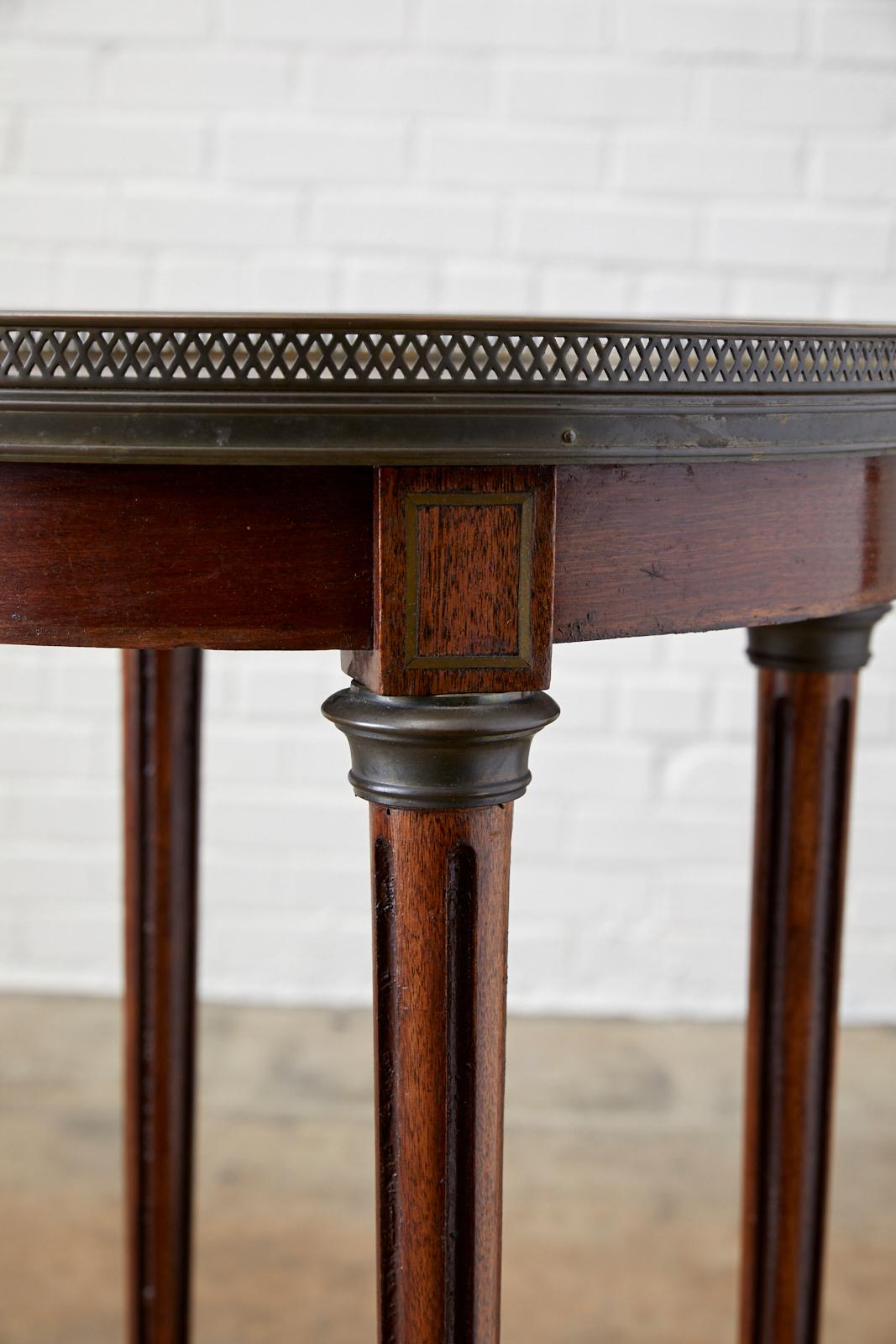 19th Century French Louis XVI Bouillotte or Drinks Table