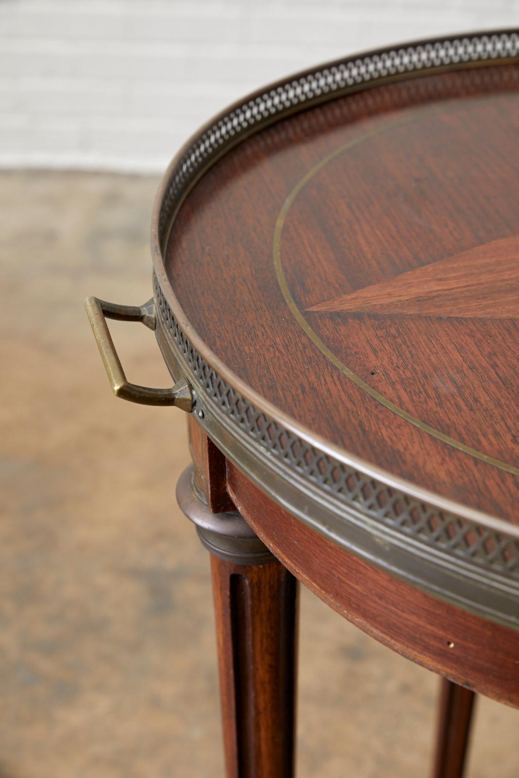 French Louis XVI Bouillotte or Drinks Table 1