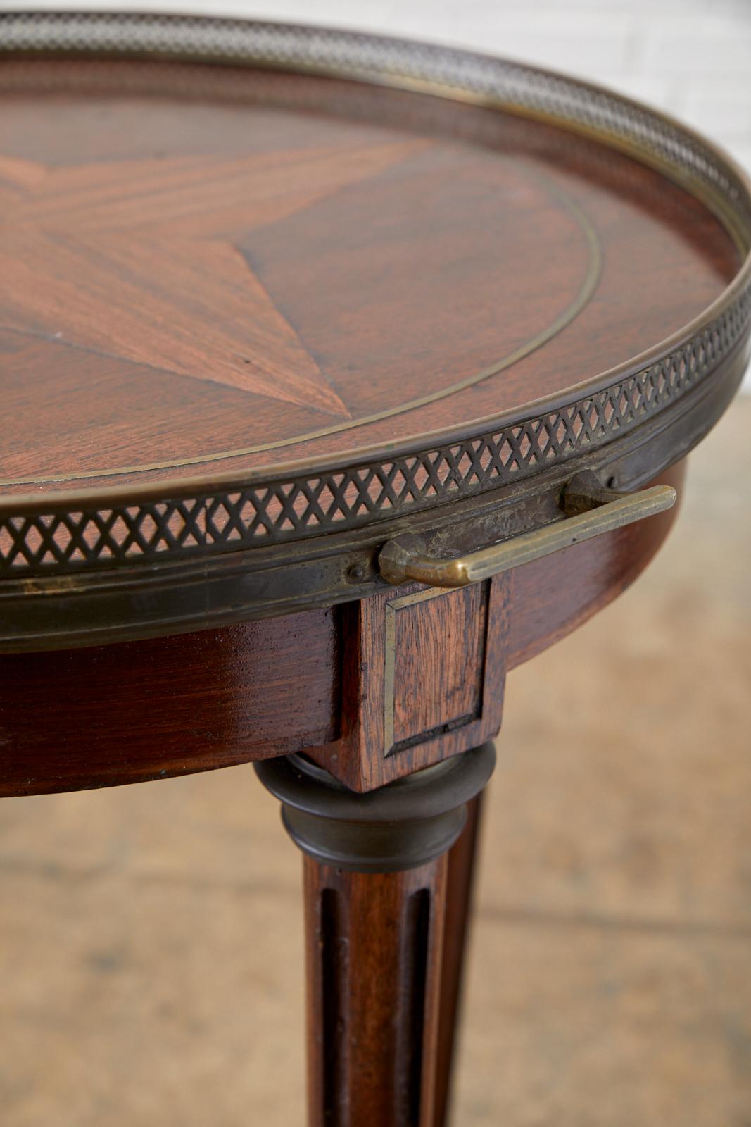 French Louis XVI Bouillotte or Drinks Table 2