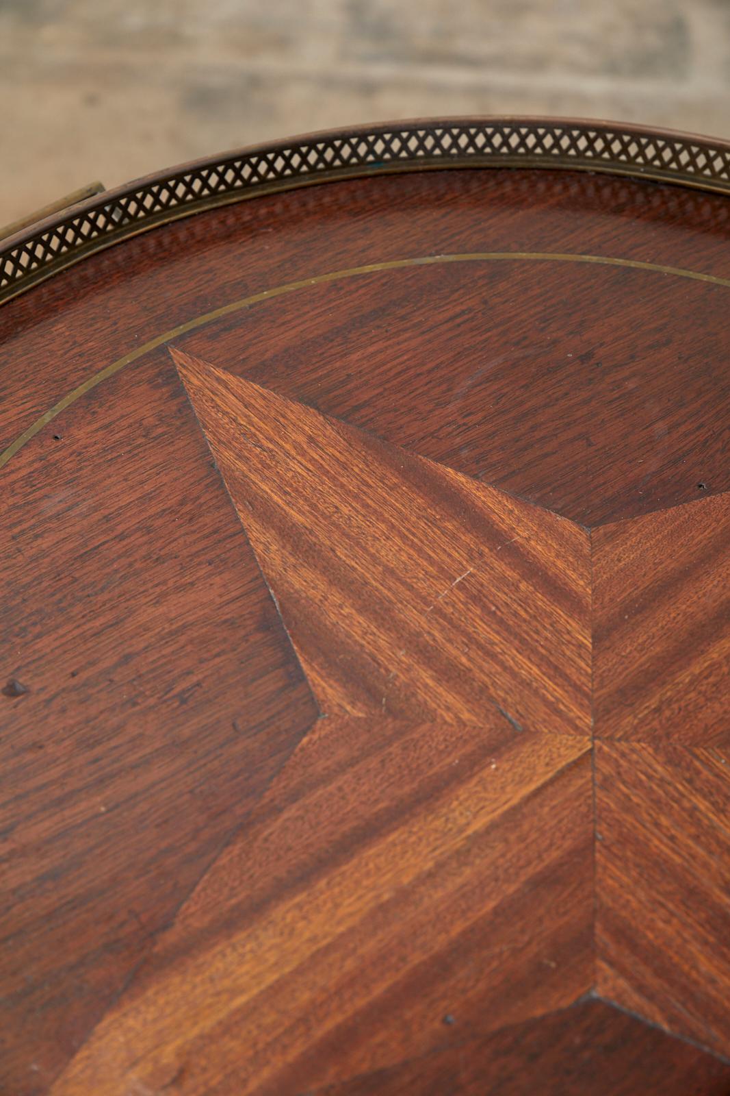 French Louis XVI Bouillotte or Drinks Table 3
