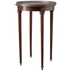French Louis XVI Bouillotte or Drinks Table