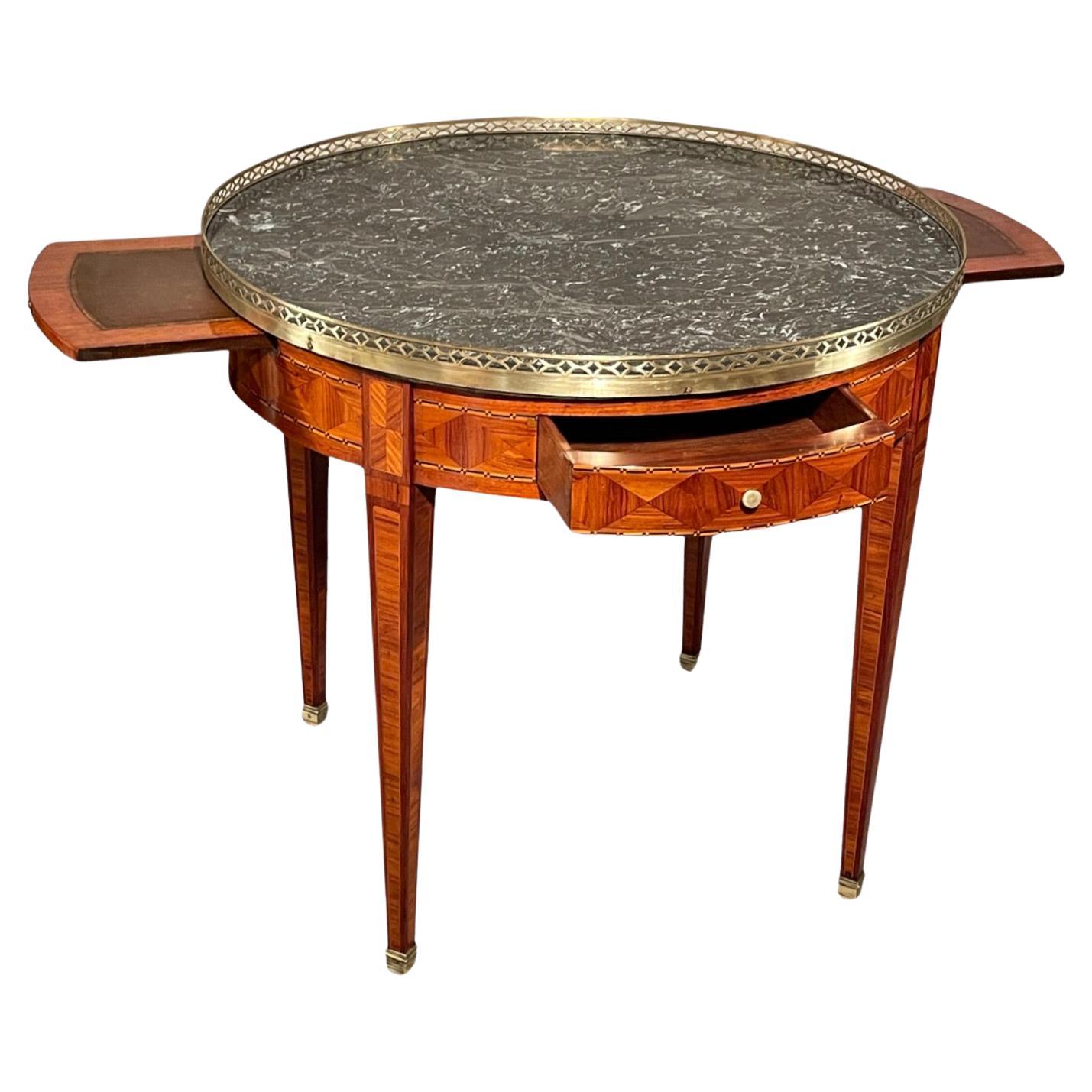 French Louis XVI Bouillotte Table, 1800 For Sale
