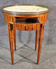 French Louis XVI Bouillotte Table, C. 1800