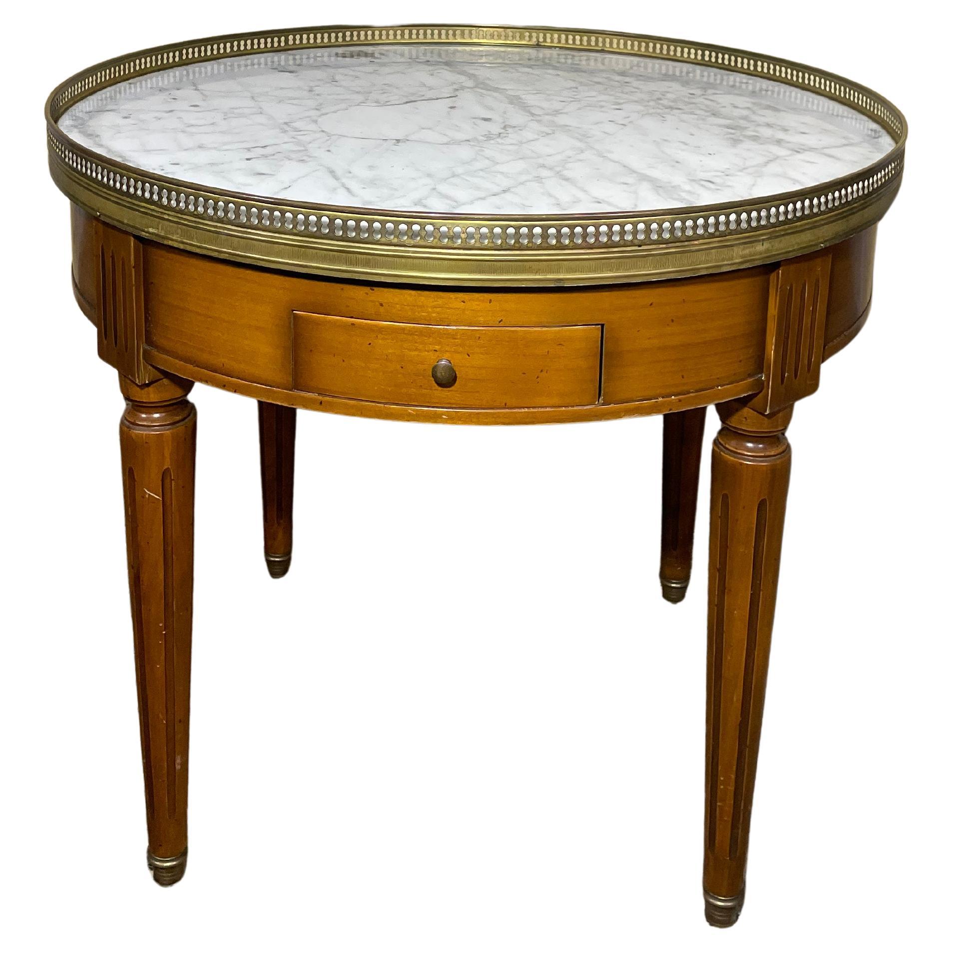French Louis XVI Bouillotte Table For Sale