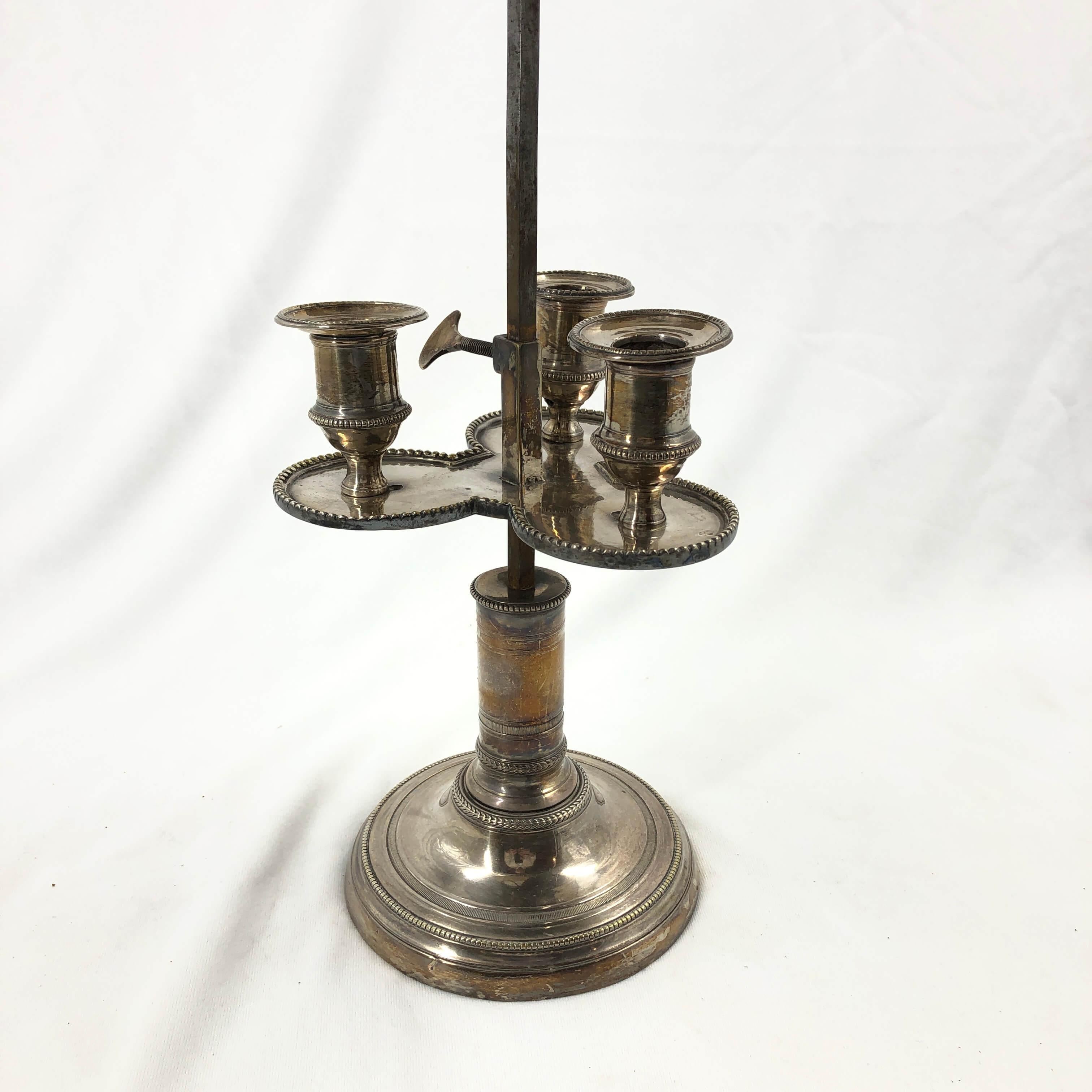 French Louis XVI Boulliotte lamp In Fair Condition In Westwood, NJ