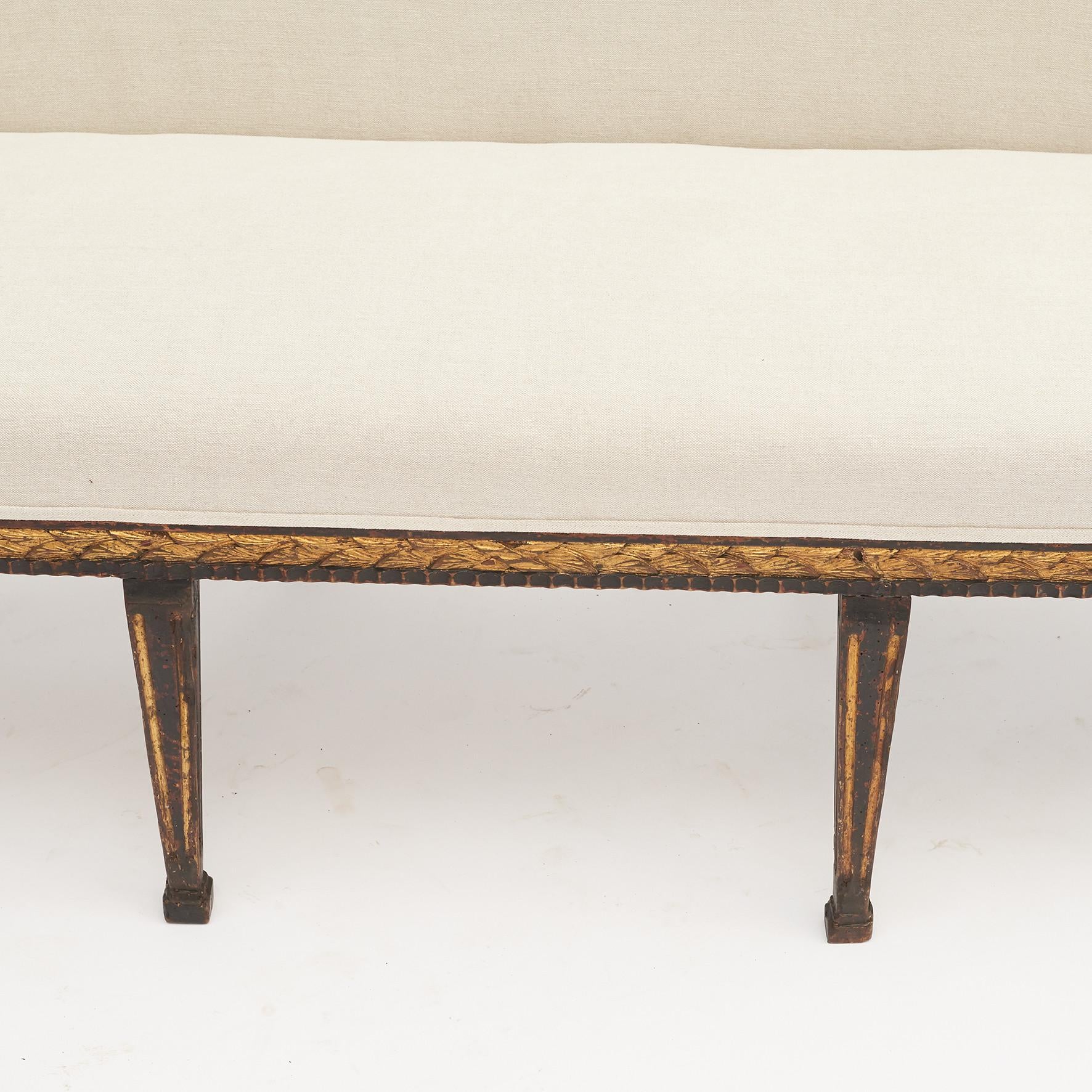 French Louis XVI Canapé Sofa 5