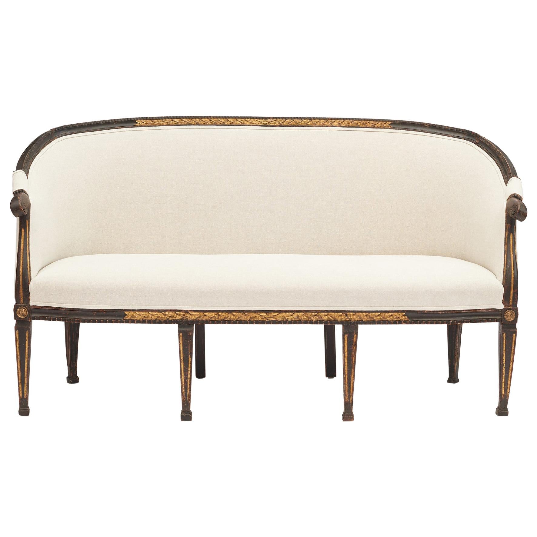 French Louis XVI Canapé Sofa