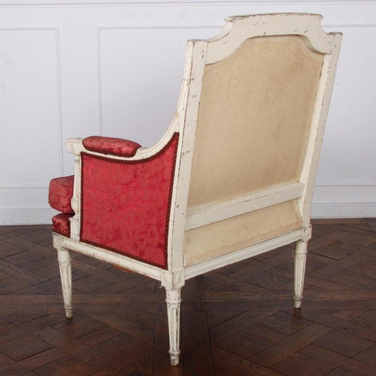 French Louis XVI Chaise Longue In Good Condition For Sale In Vancouver, British Columbia