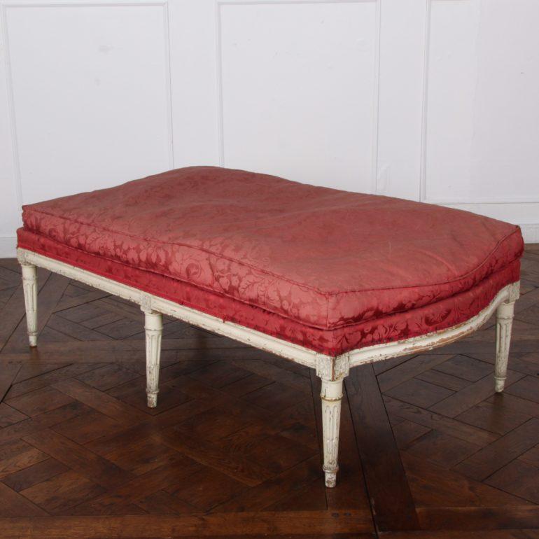 18th Century and Earlier French Louis XVI Chaise Longue