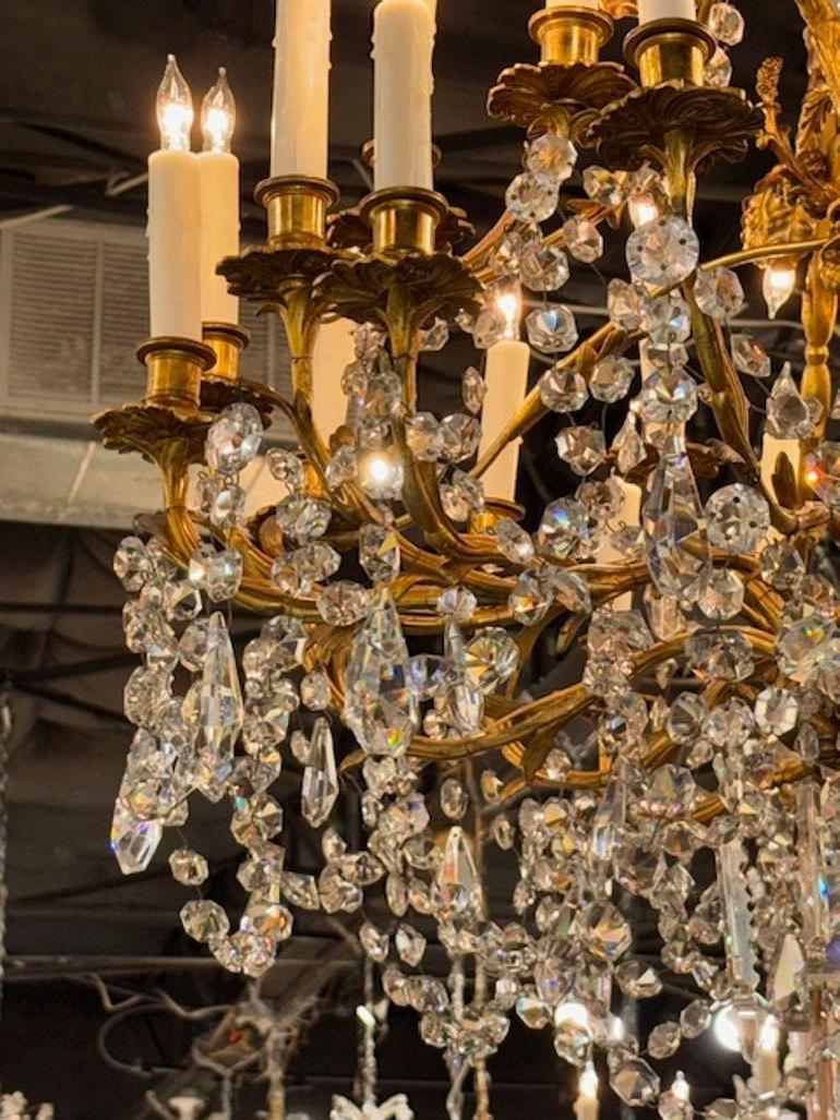 Bronzo Lampadario francese Luigi XVI in vendita