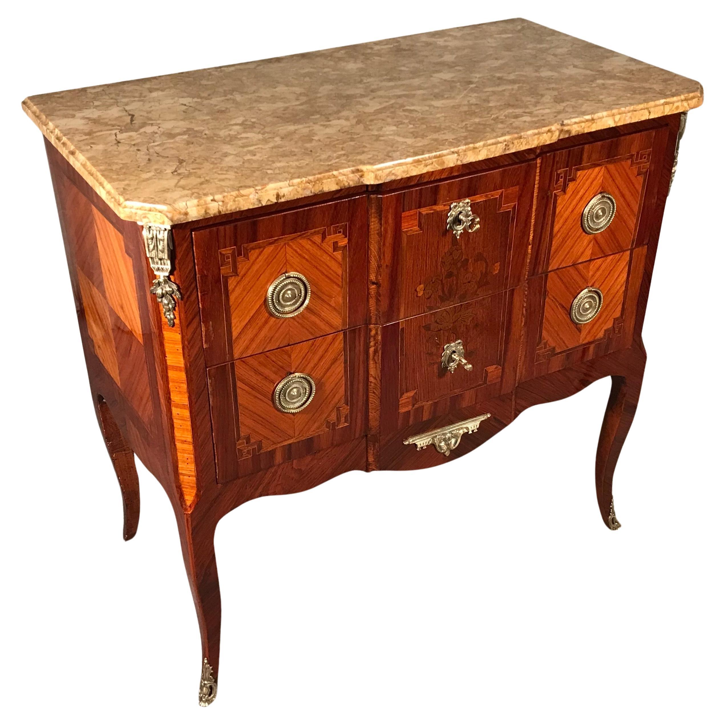 French Louis XVI Chest of Drawers, 1790-1800 For Sale