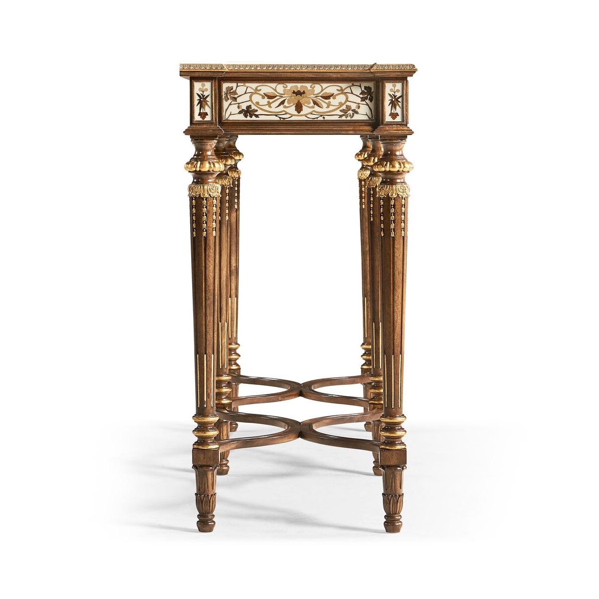 Vietnamese French Louis XVI Console Table For Sale
