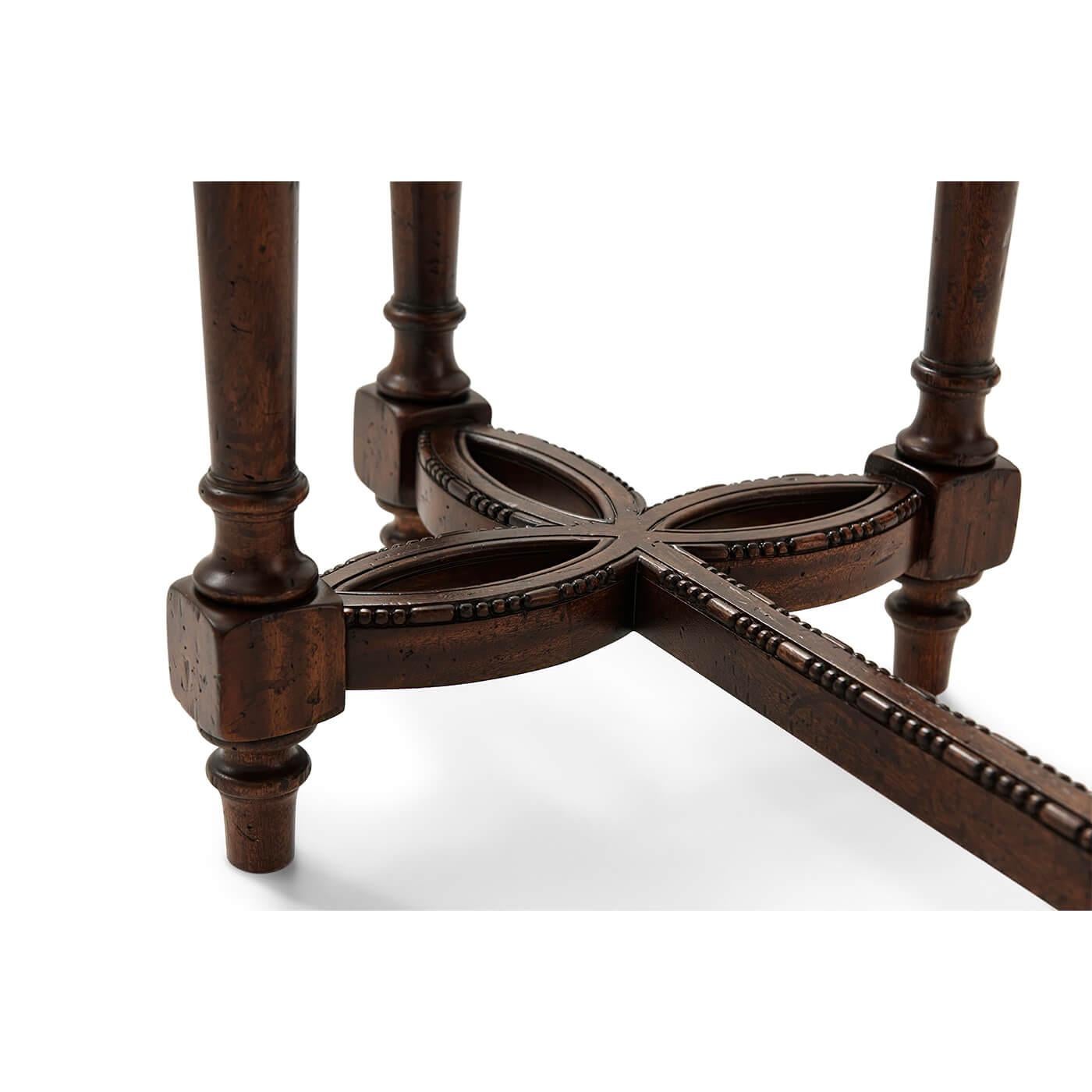 Wood French Louis XVI Console Table For Sale