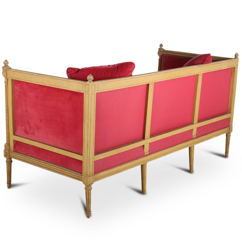 Early 20th Century French Louis XVI Daybed Settee Chaise