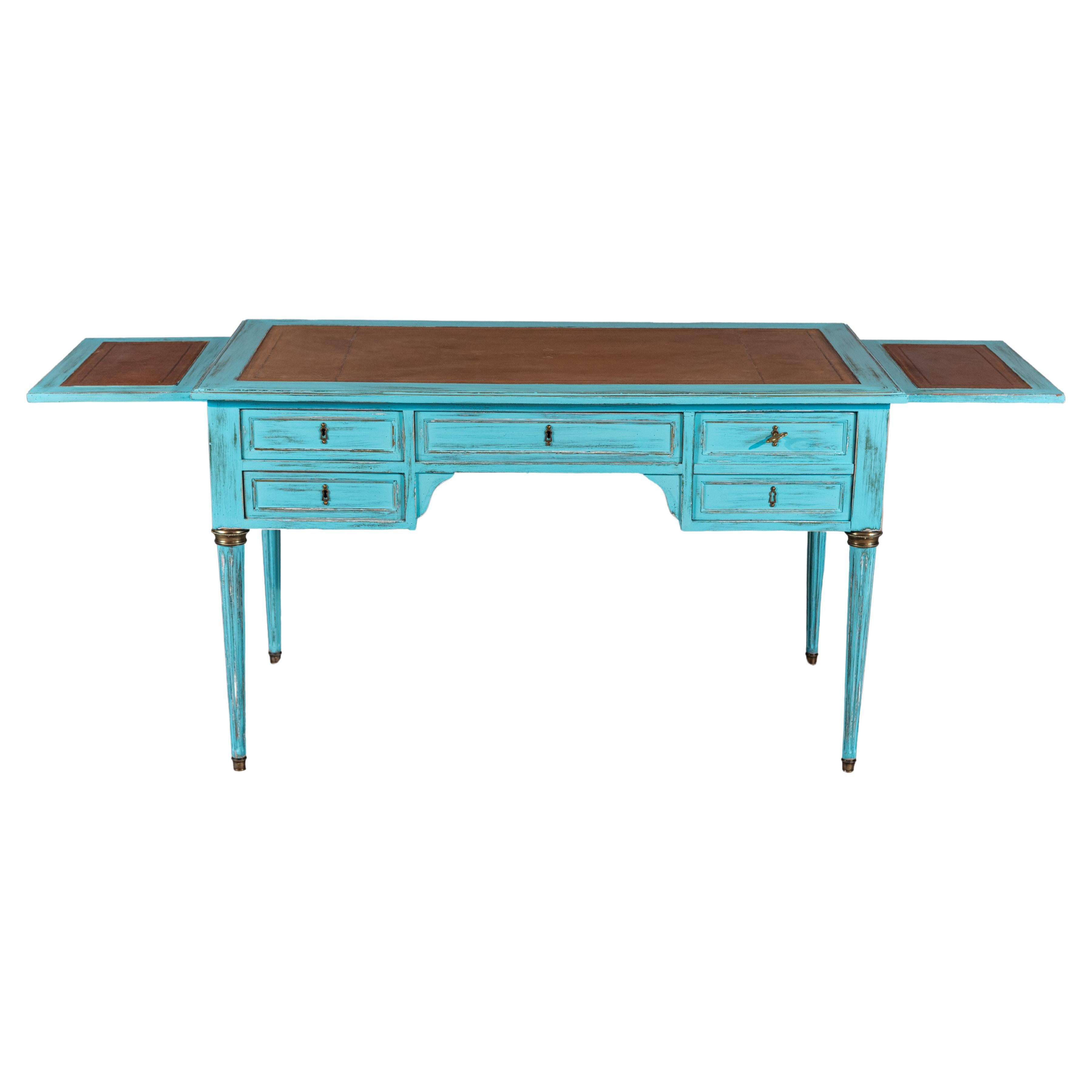 French Louis XVI Style Desk For Sale
