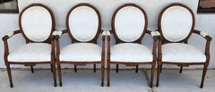 French Louis XVI Dining Chairs Set of 4